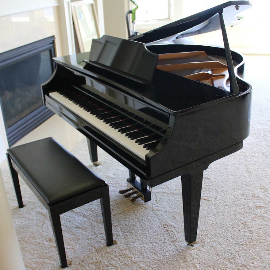 Kimball La Petite Baby Grand Piano Ebth Kimball La Petite Baby Grand Piano Ebth