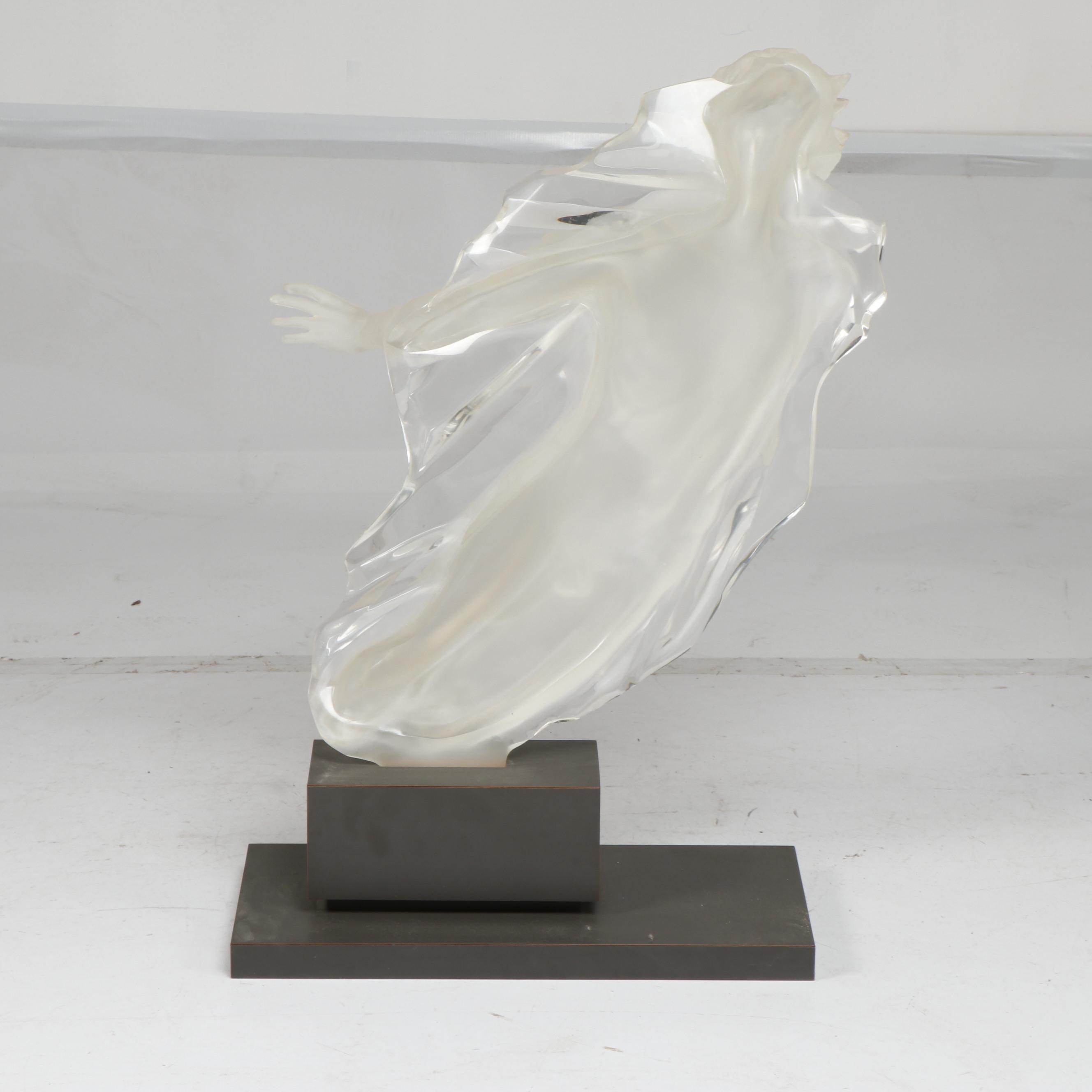 Frederick Hart Lucite Sculpture "Sacred Mysteries Acts of Light" EBTH