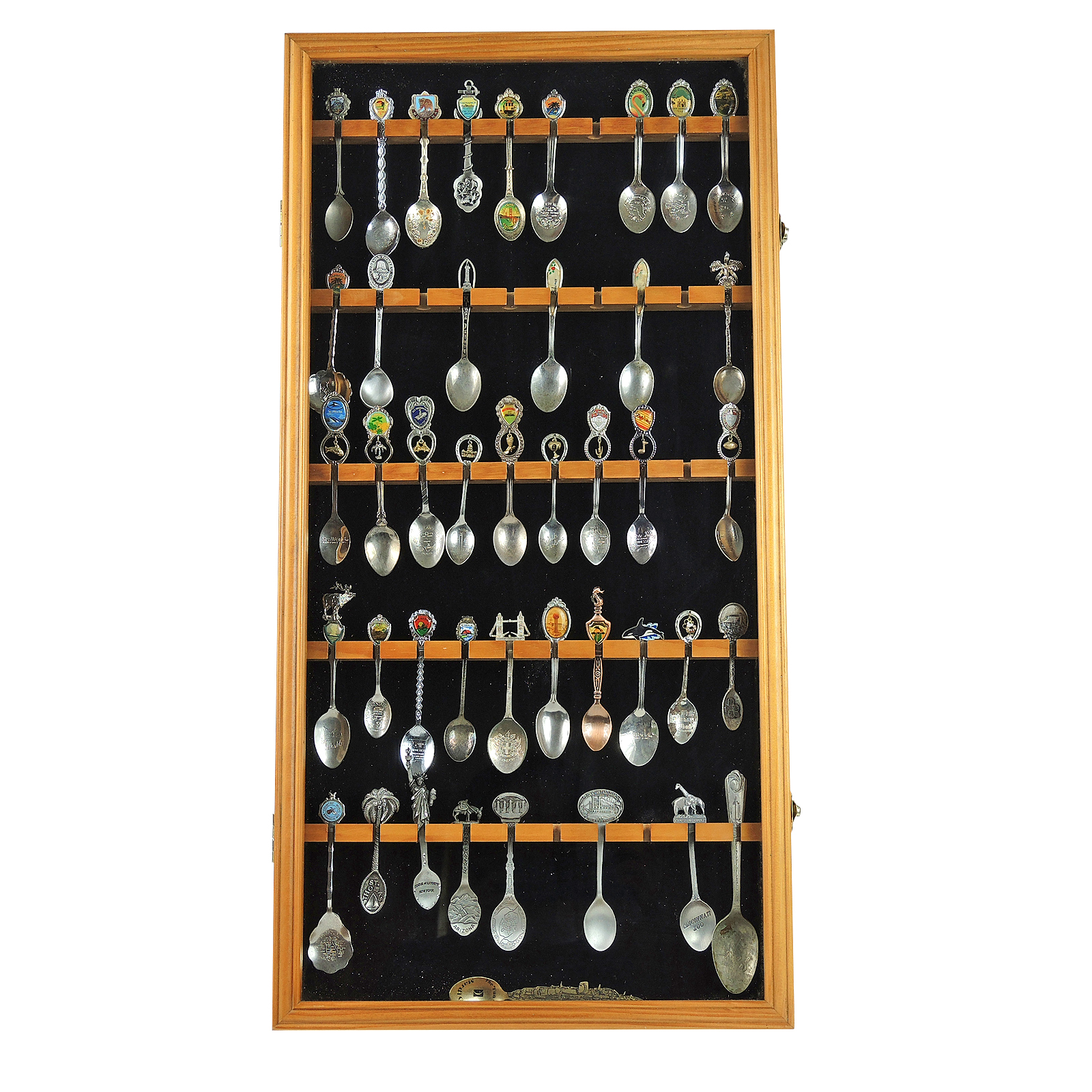 Souvenir Spoons and Including 835 Silver Spoon EBTH