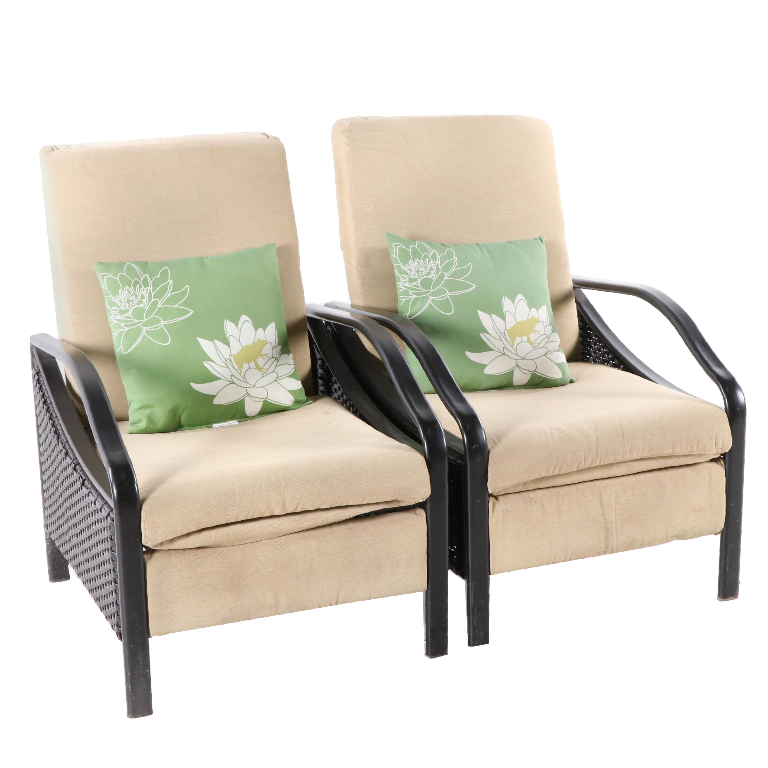 Contemporary La Z Boy Reclining Patio Chairs Ebth