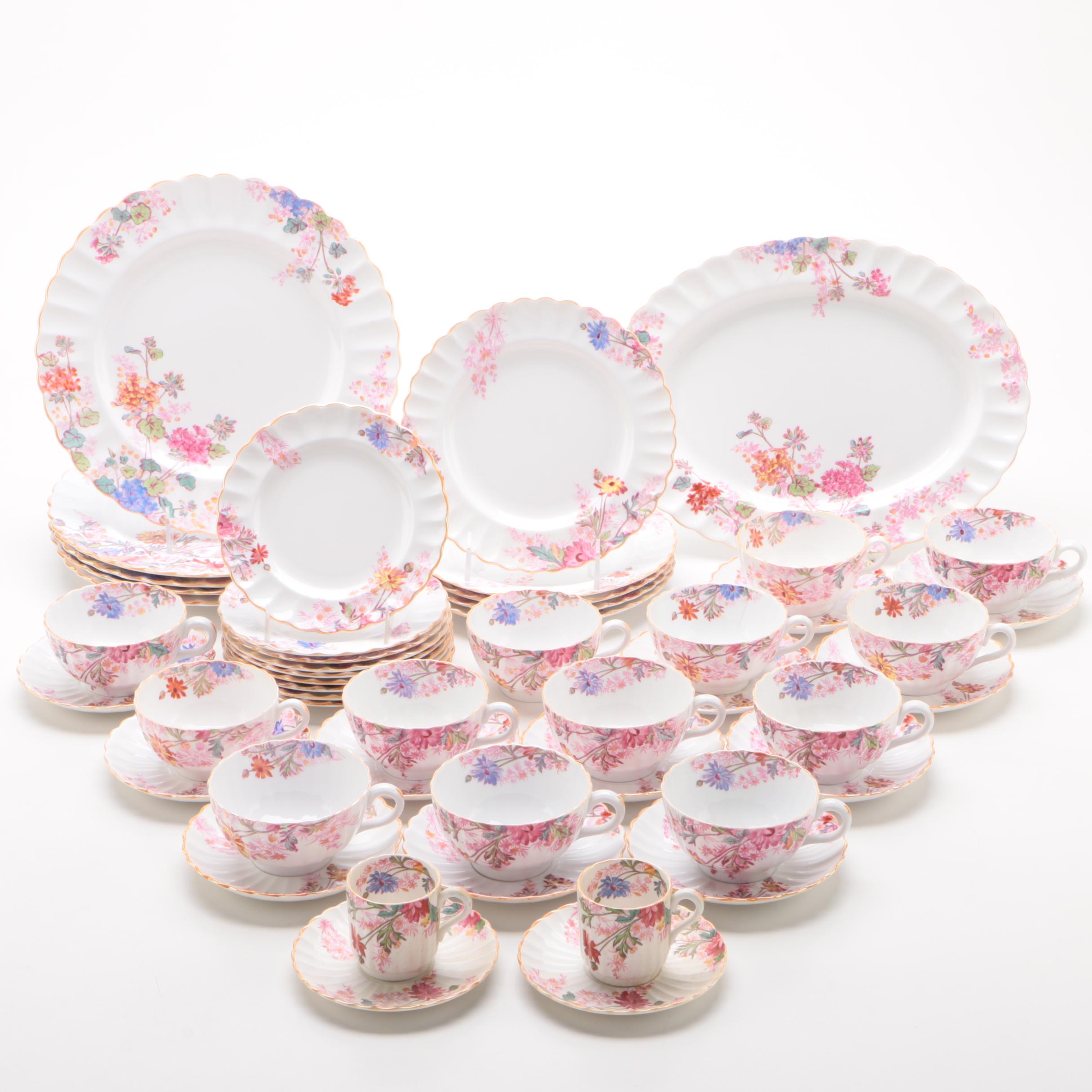 Spode "Chelsea Garden" China Dinnerware, 1952 1988 EBTH