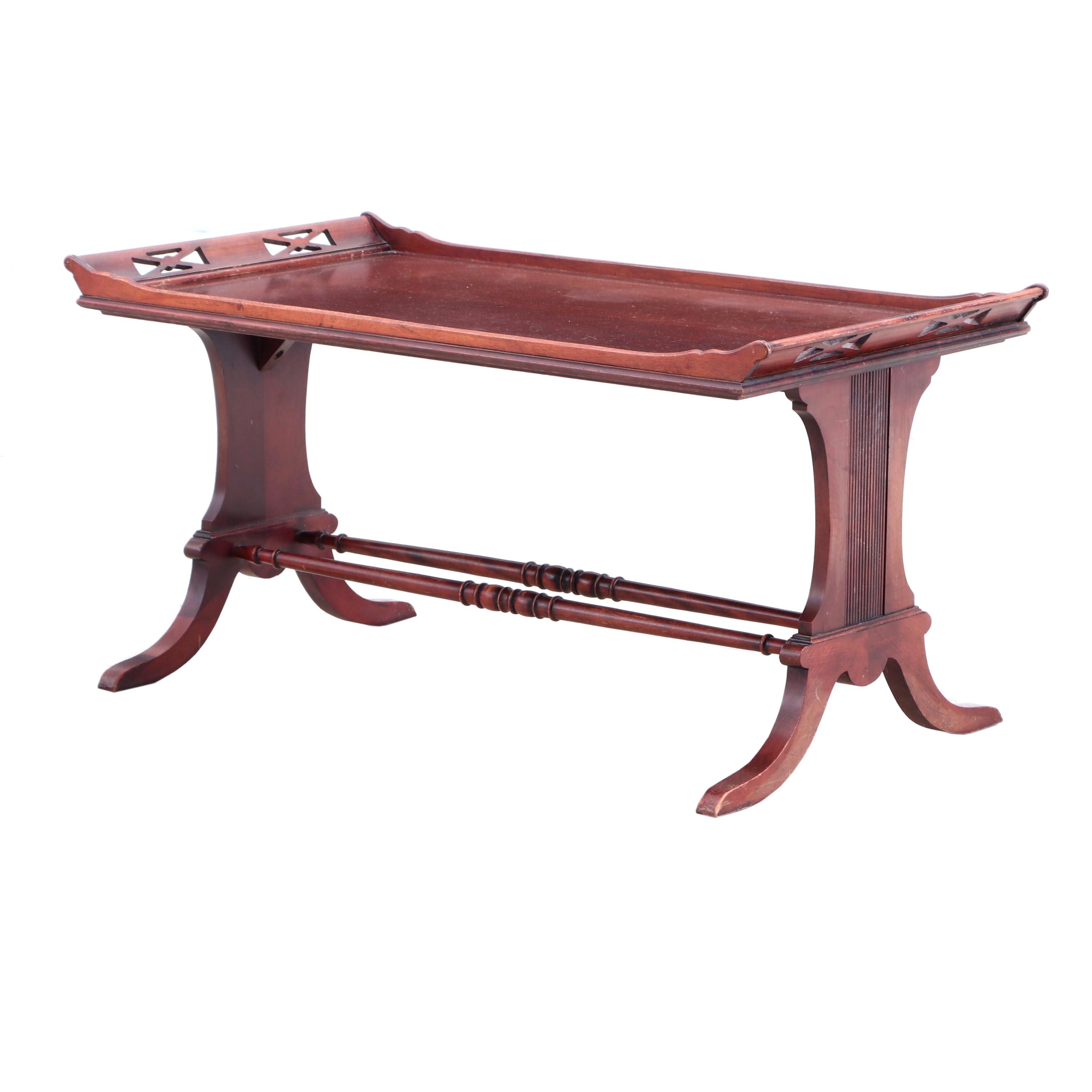 American Furniture Novelty Co. Mahogany Side Table, Circa 1920 EBTH