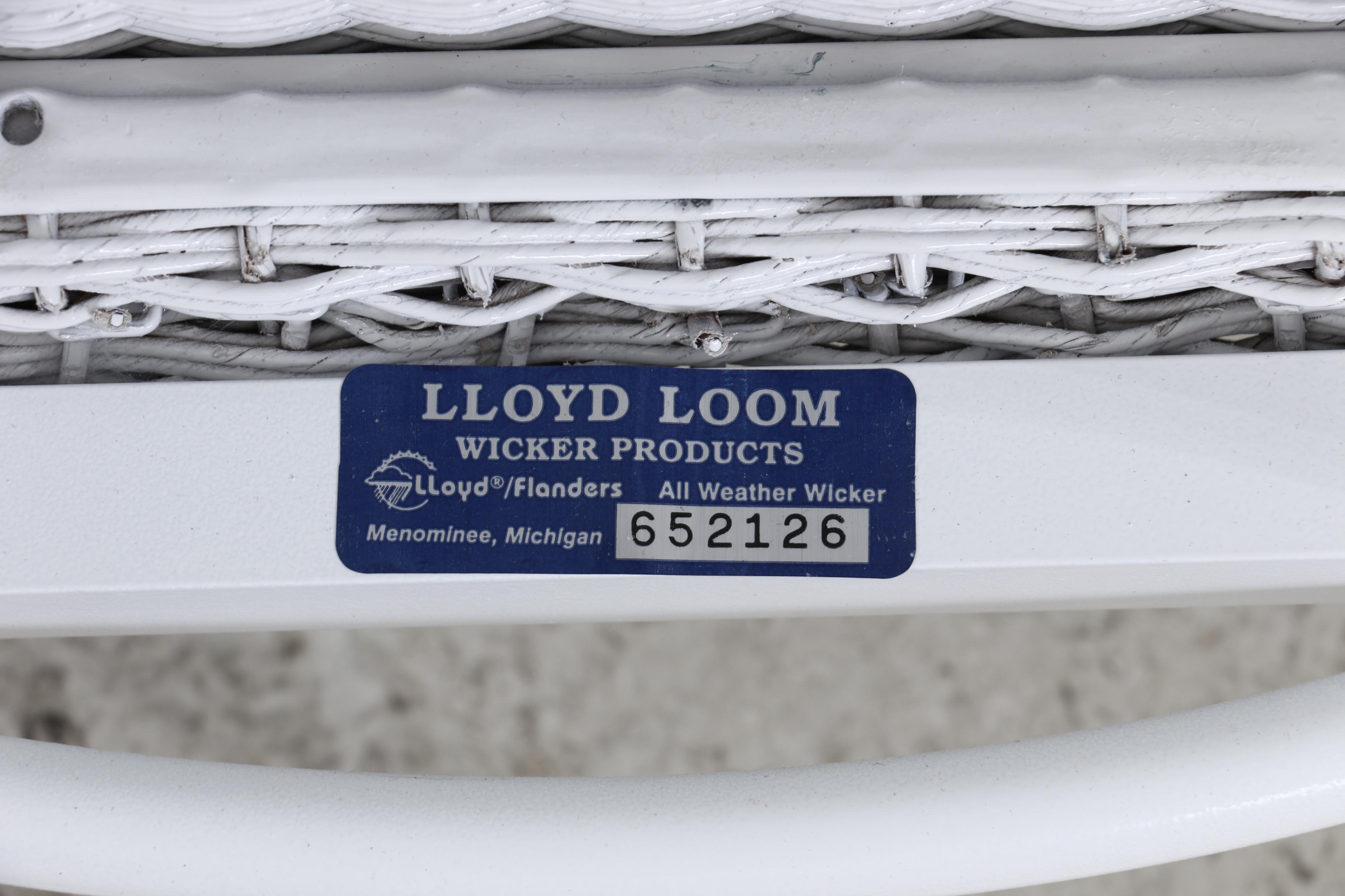 Lloyd Loom Woven Wicker Bar Stools EBTH