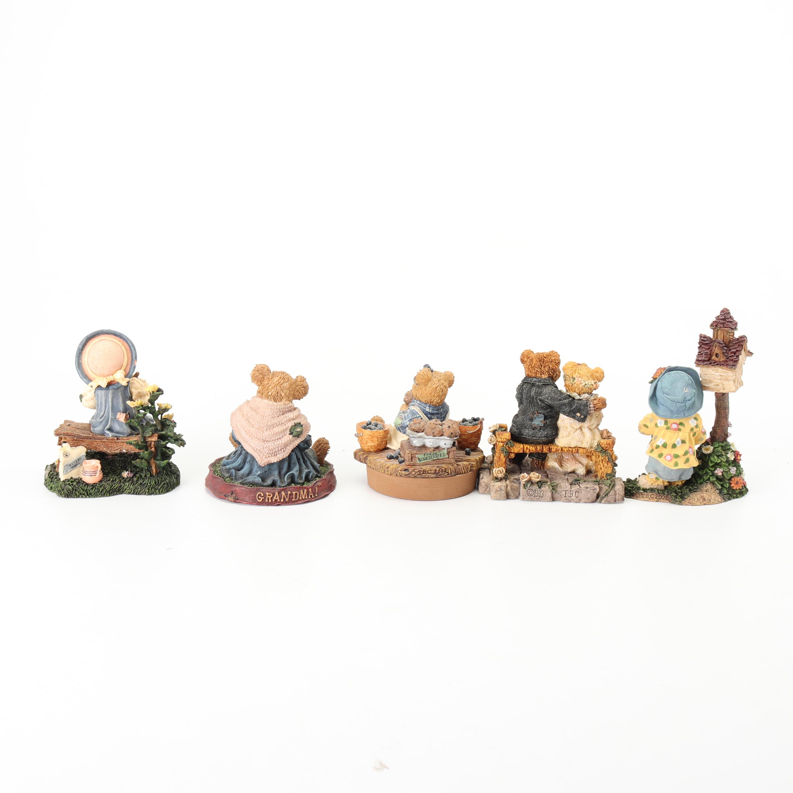 Boyds Bears and Friends "The Bearstone Collection" Resin Figurines EBTH