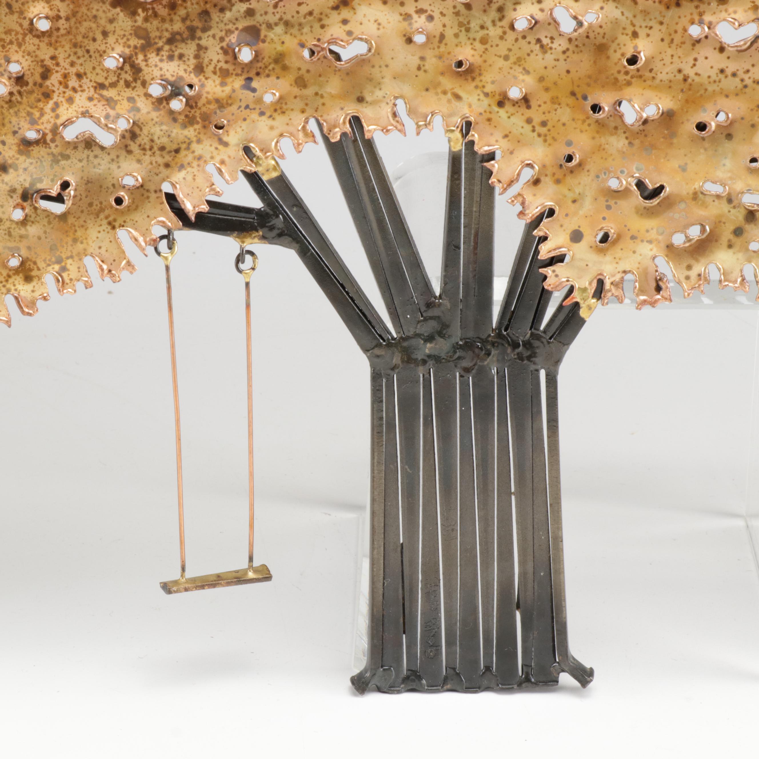 Dallas Galbraith Welded Brass Wall Sculptures, 1988 EBTH