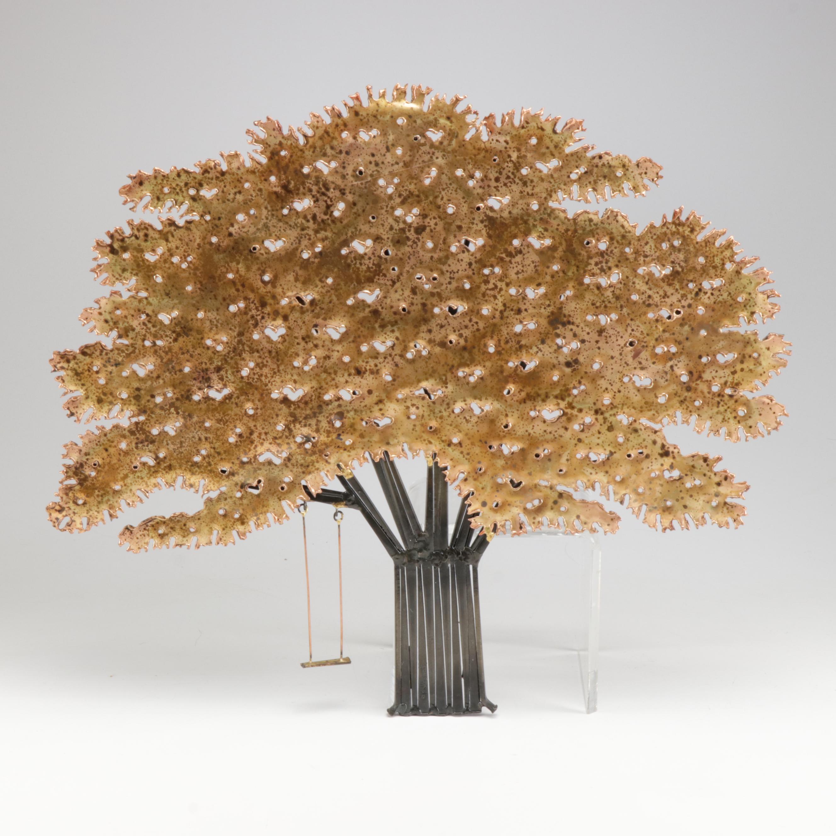 Dallas Galbraith Welded Brass Wall Sculptures, 1988 EBTH