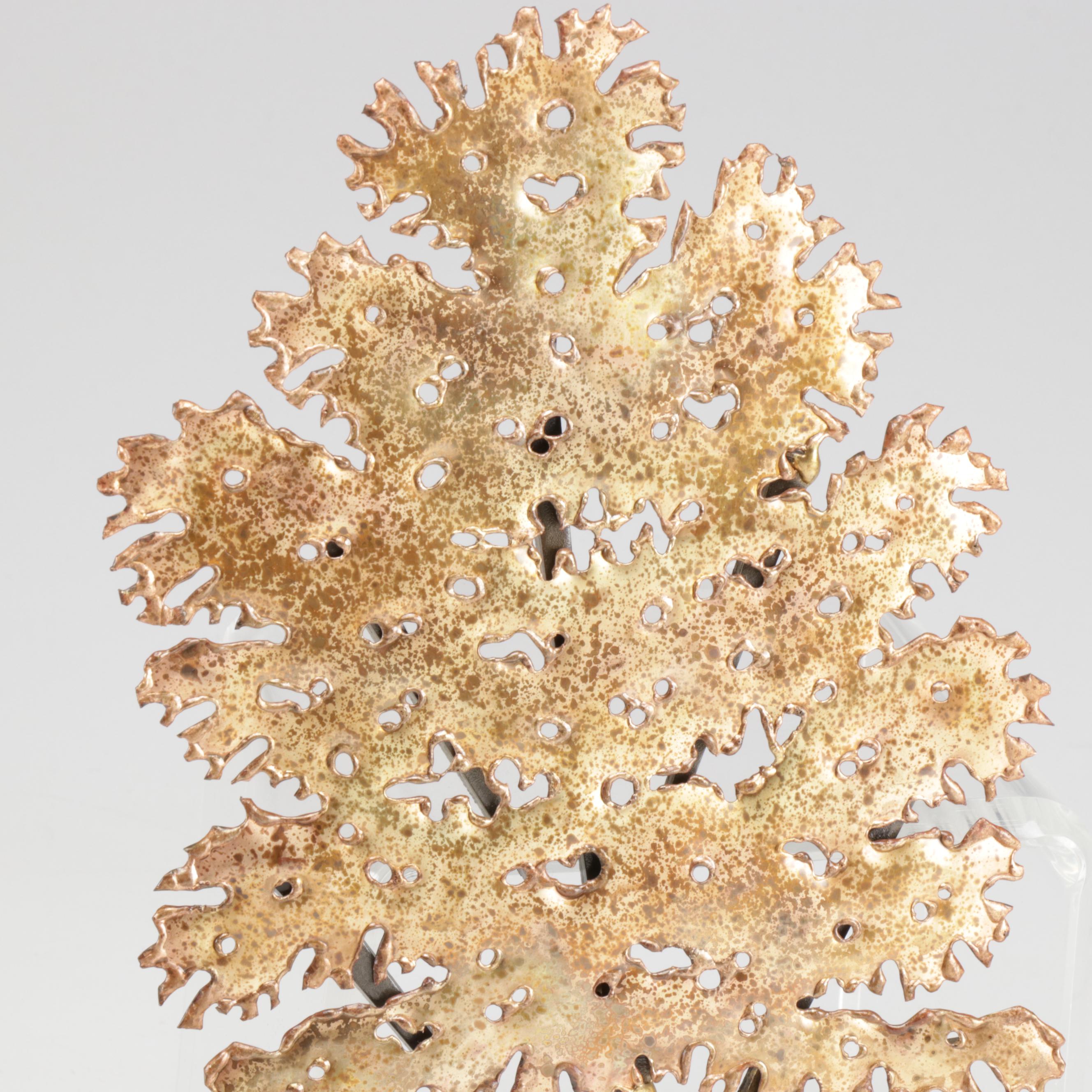 Dallas Galbraith Welded Brass Wall Sculptures, 1988 EBTH