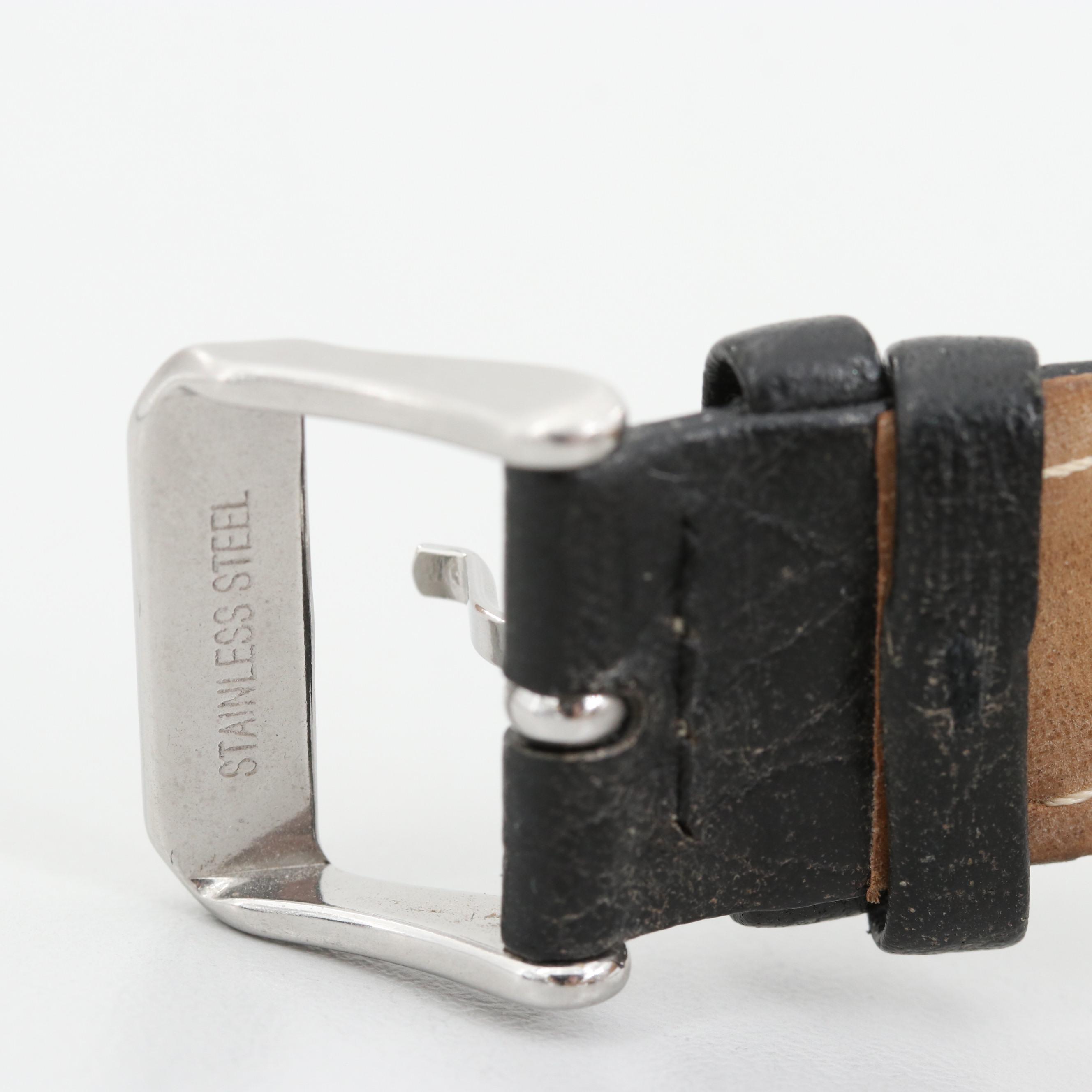 Eddie Bauer Field Watch Stainless Steel Quartz Wristwatch EBTH