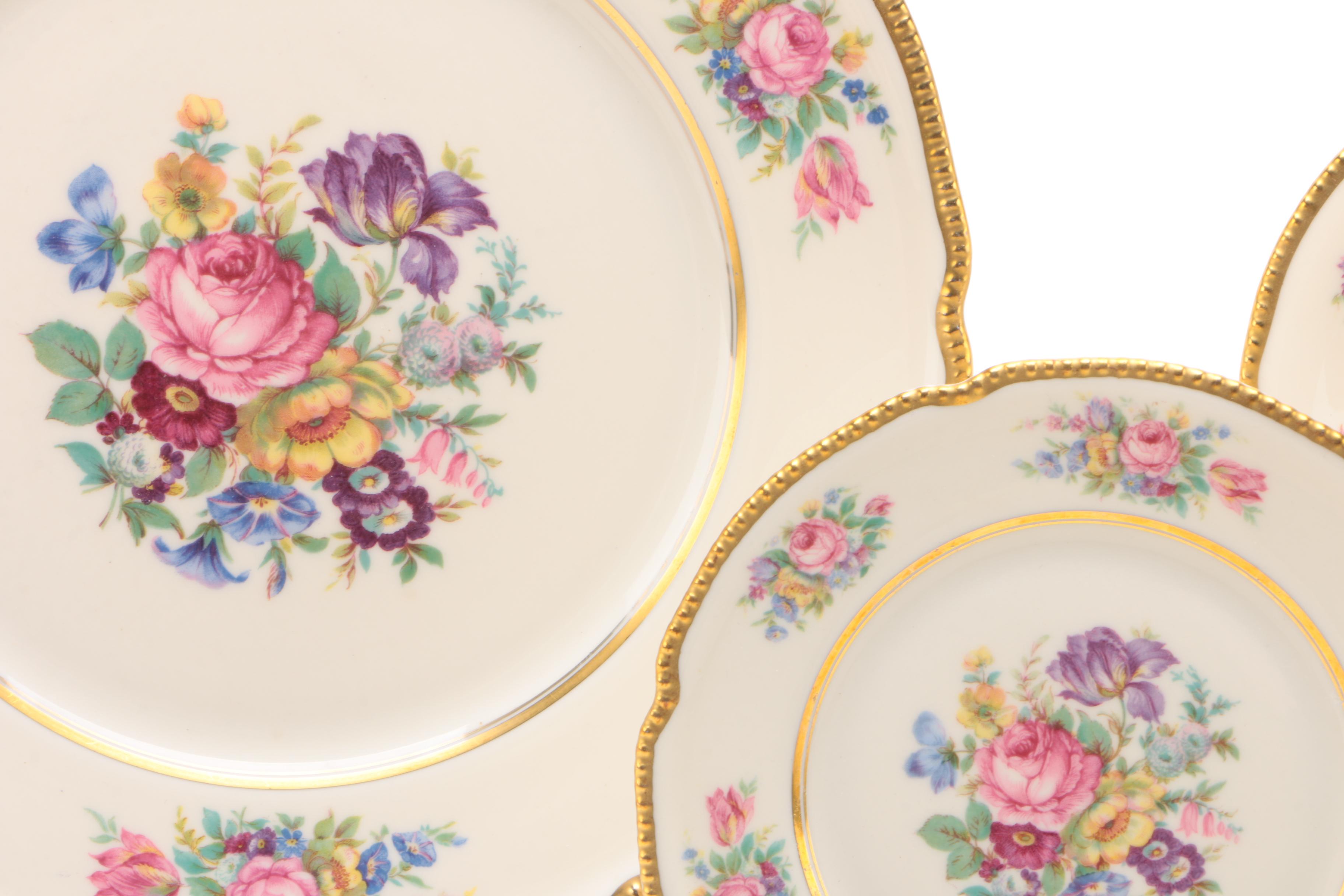 Castleton "Castleton Rose" and Rosenthal "The Sunray" China Dinnerware