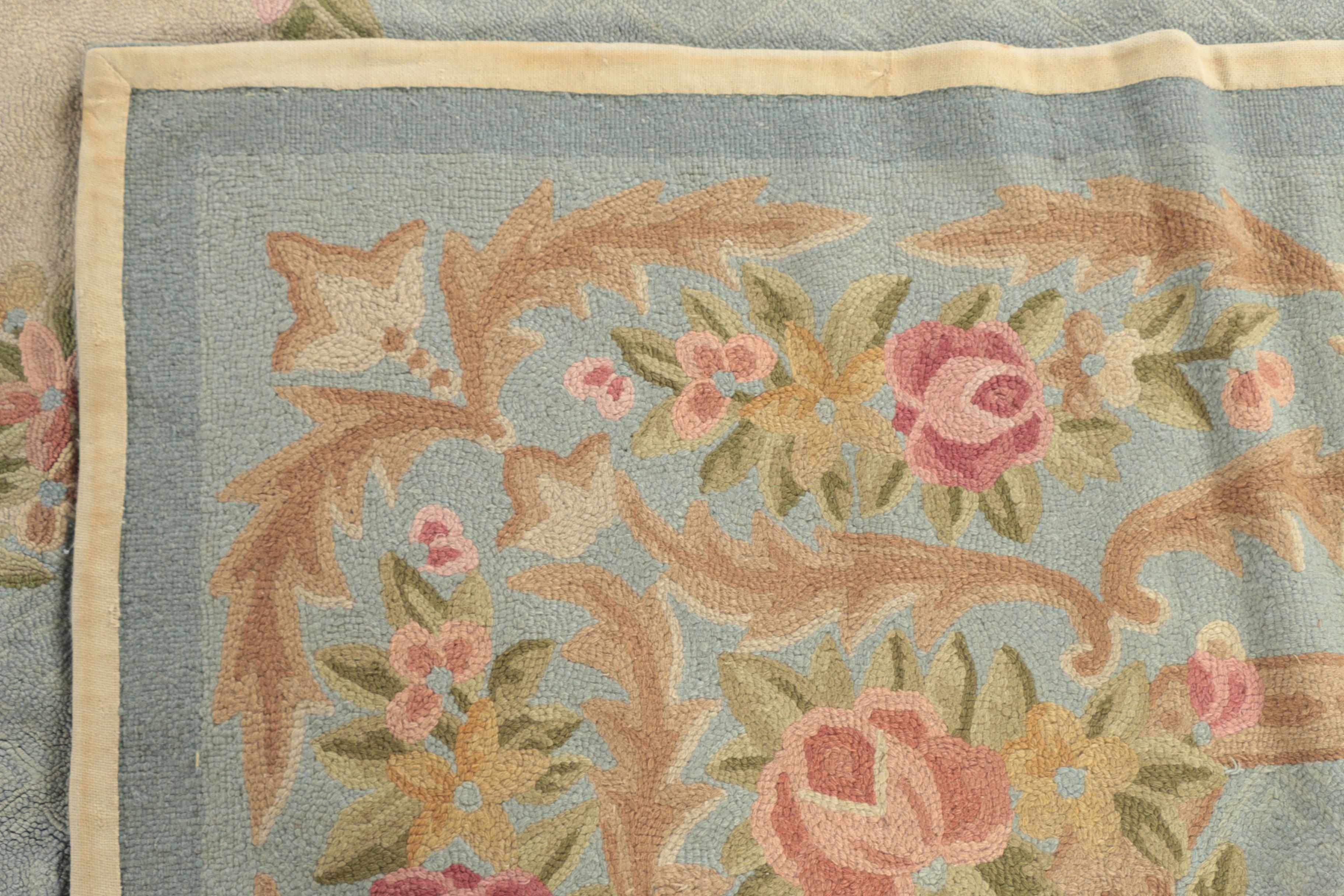 HandHooked American Colonial Revival Wool Room Sized Rug EBTH