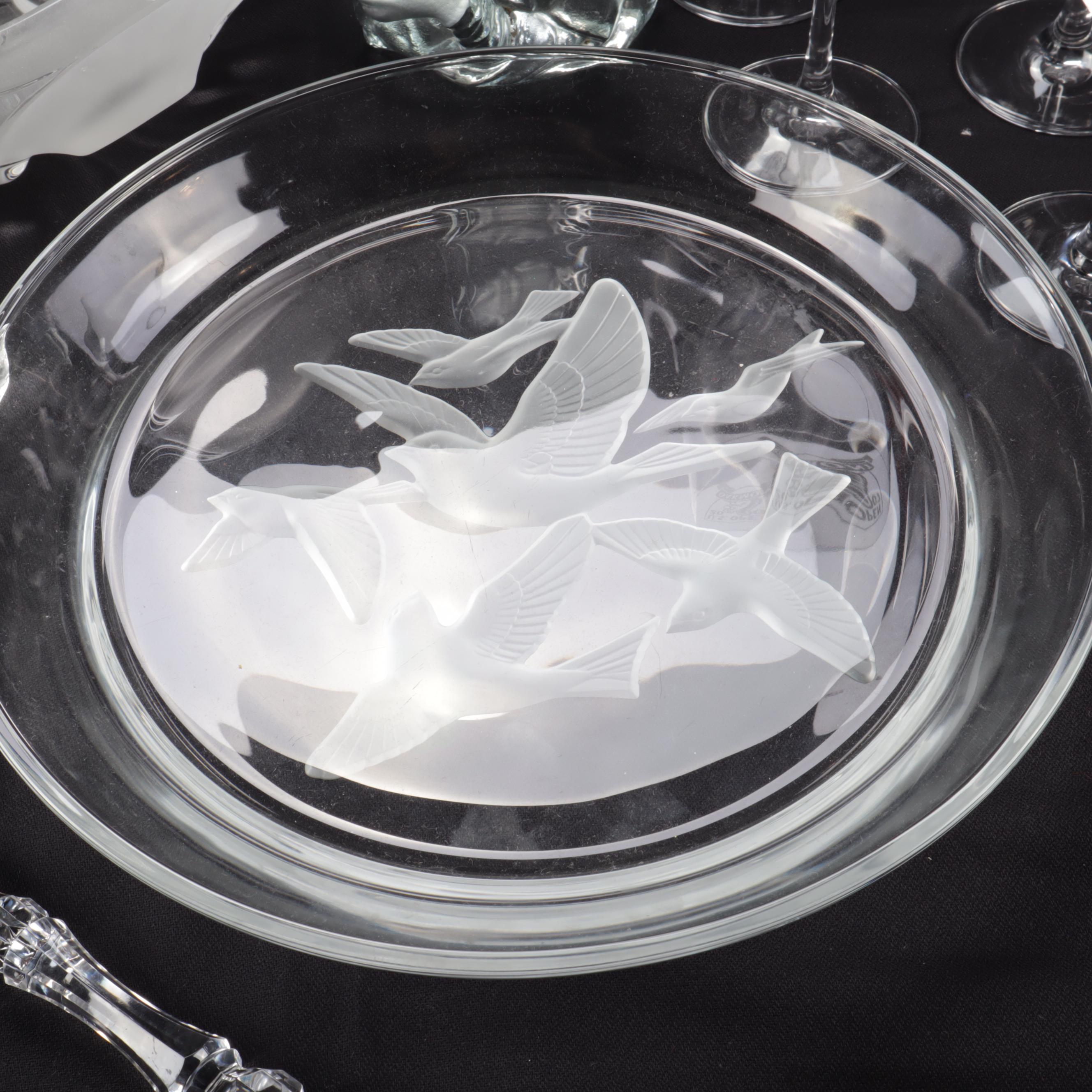 Viking Crystal Madonna Busts with Galway Crystal Cake Knife and more EBTH