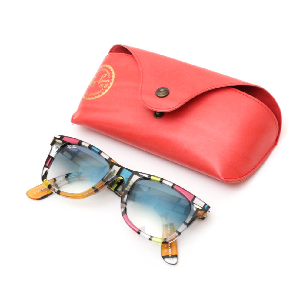 RayBan Wayfarer Special Series 6 RB 2140 Multicolor Sunglasses with