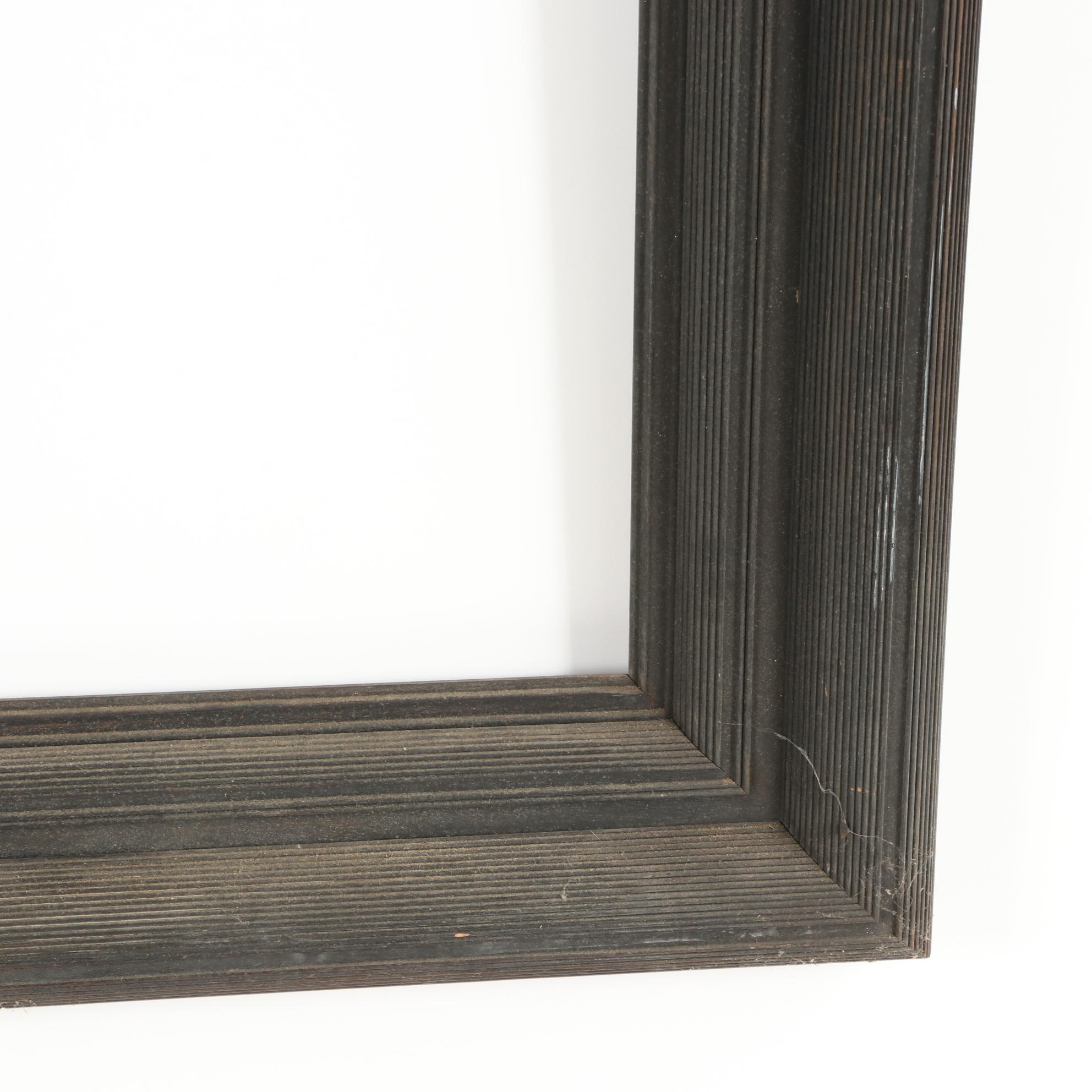 Black Wooden Wall Frame EBTH