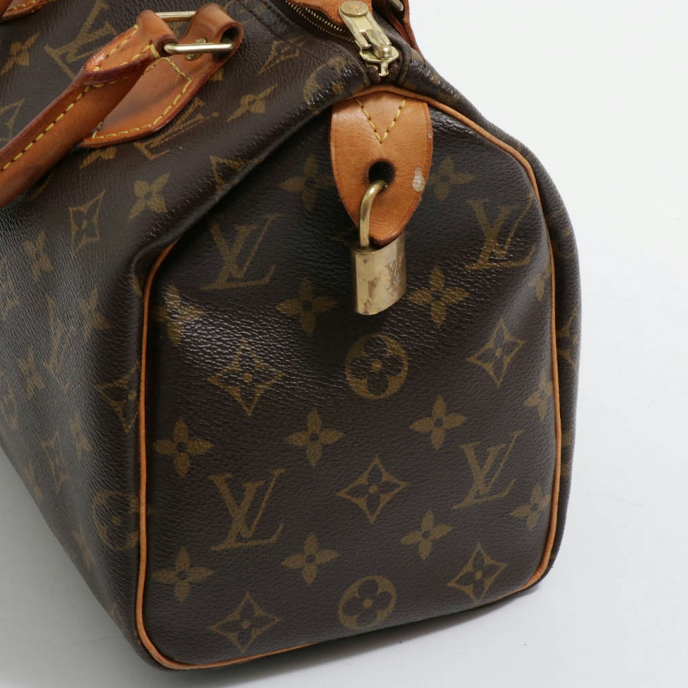 Louis Vuitton Paris Monogram Canvas Speedy 30 Bag with Shoulder Strap | EBTH