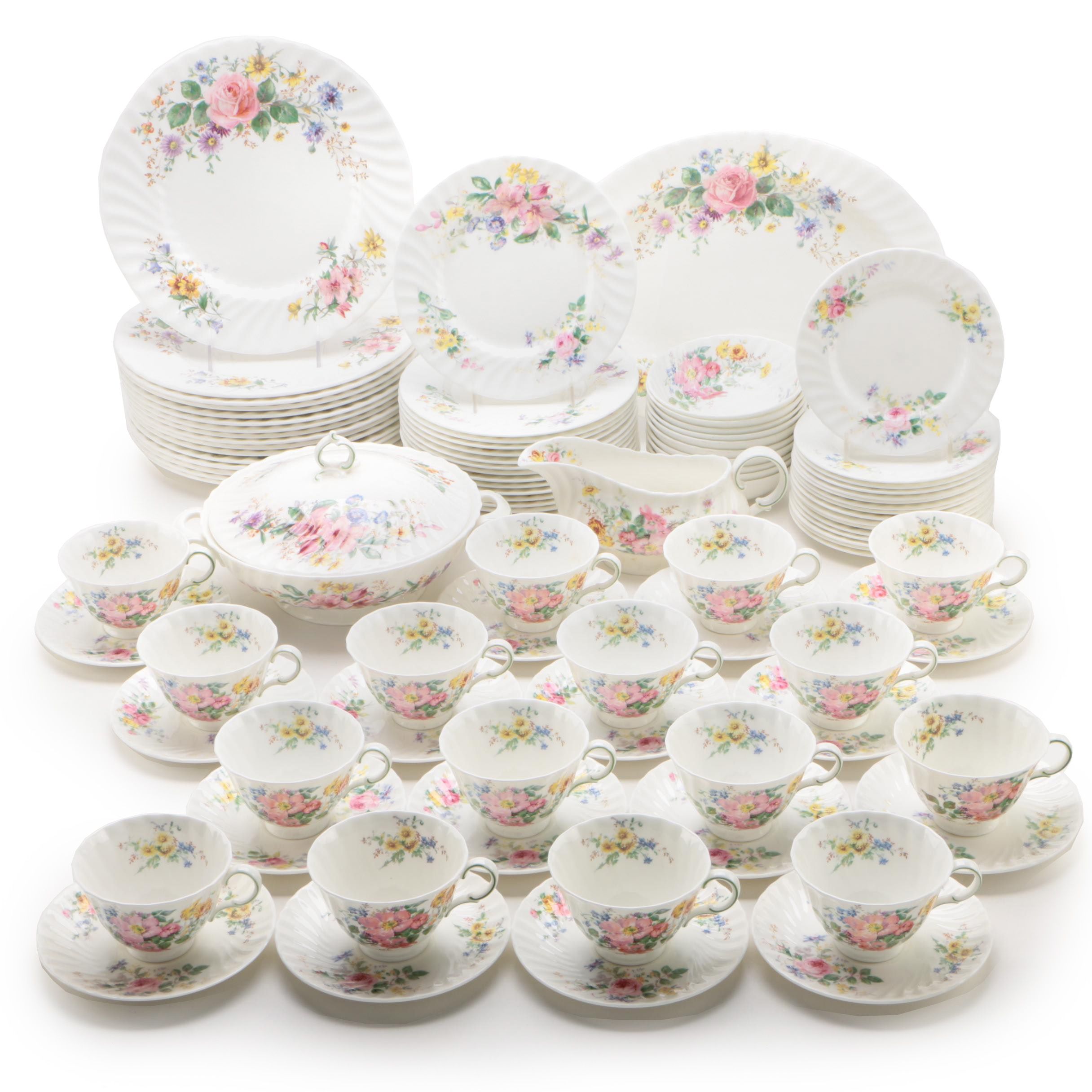 Royal Doulton "Arcadia" China Dinnerware, 1938 1959 EBTH