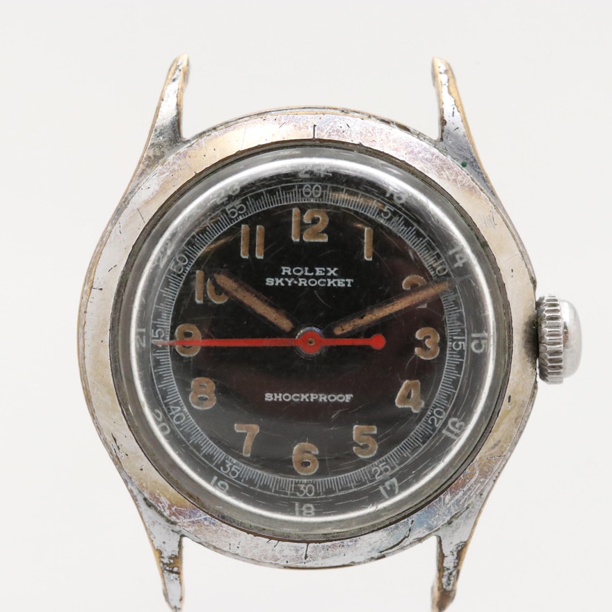 Vintage Rolex Sky - Rocket WWII Canadian Fighter Pilot  