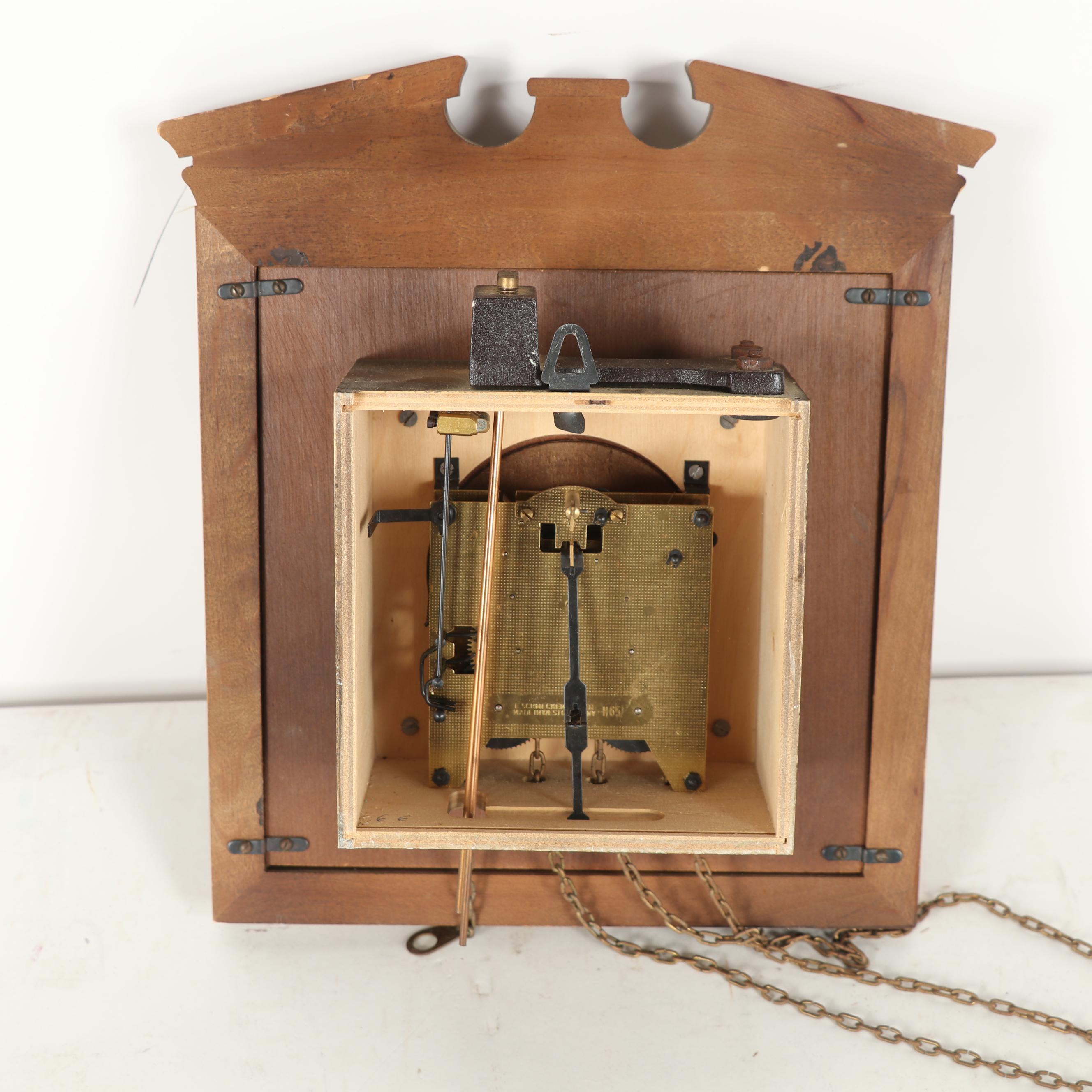 West German E. Schmeckenbecher Chime Wall Clock, Vintage EBTH