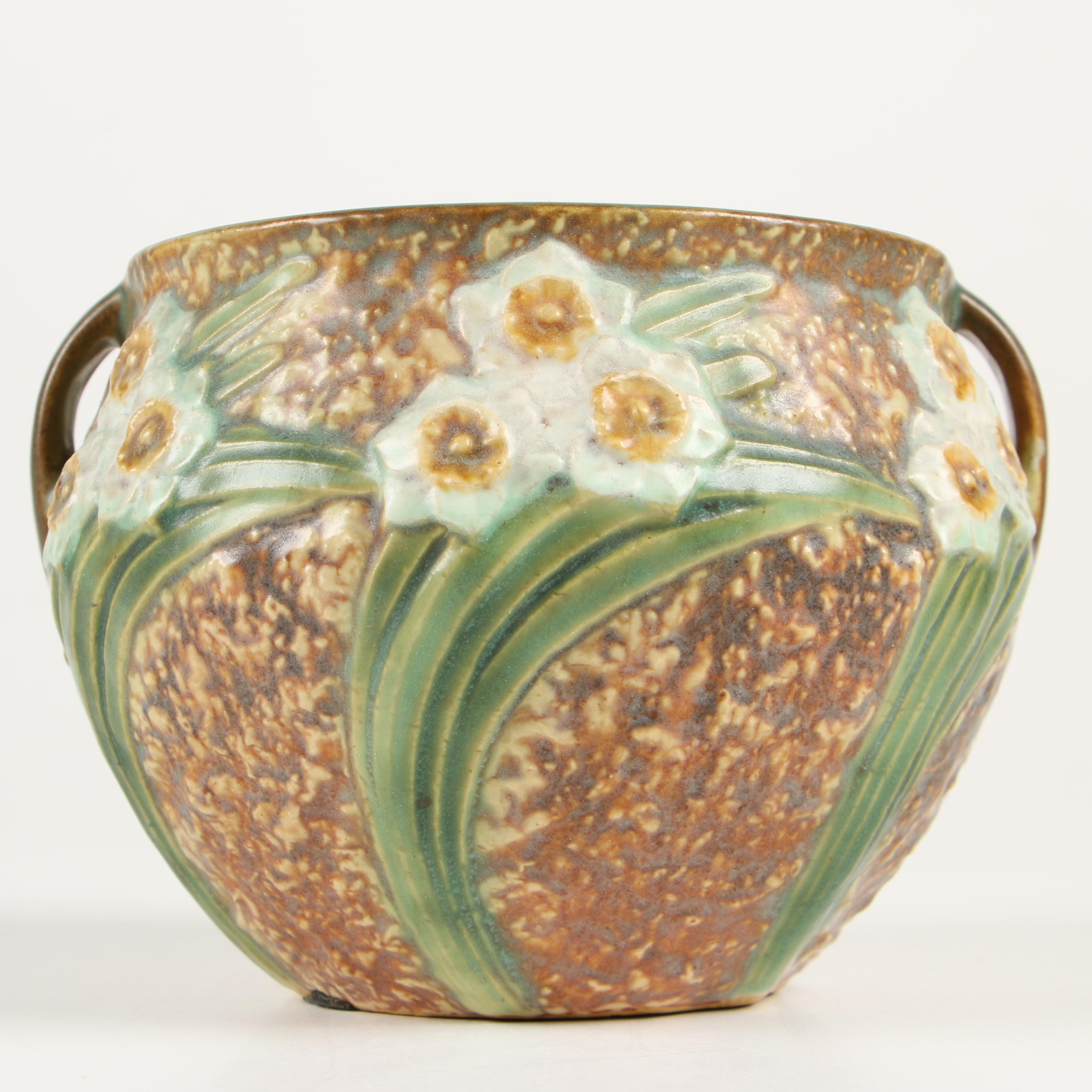 Roseville Art Pottery "Jonquil" Vase, Early 20th Century EBTH