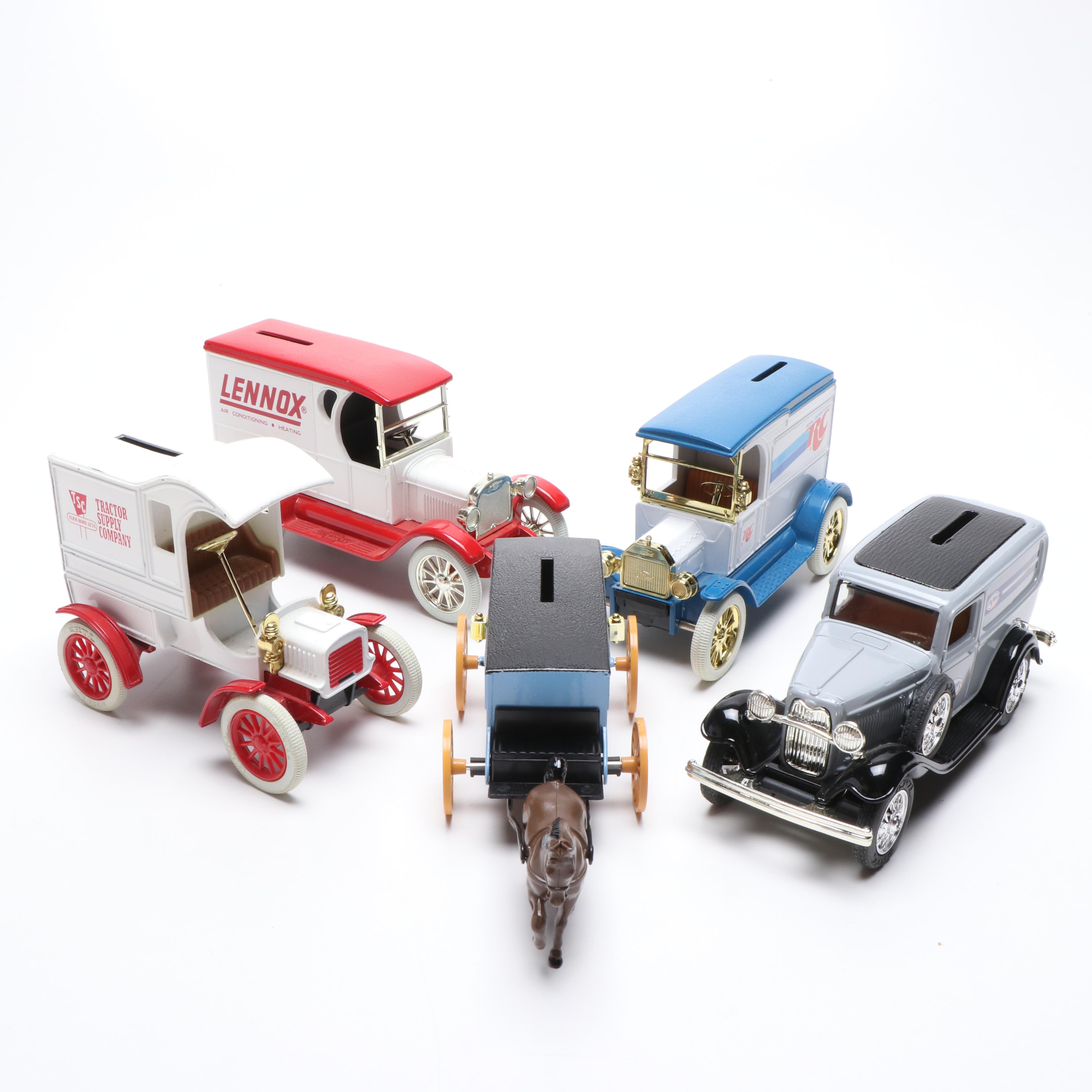 diecast car banks