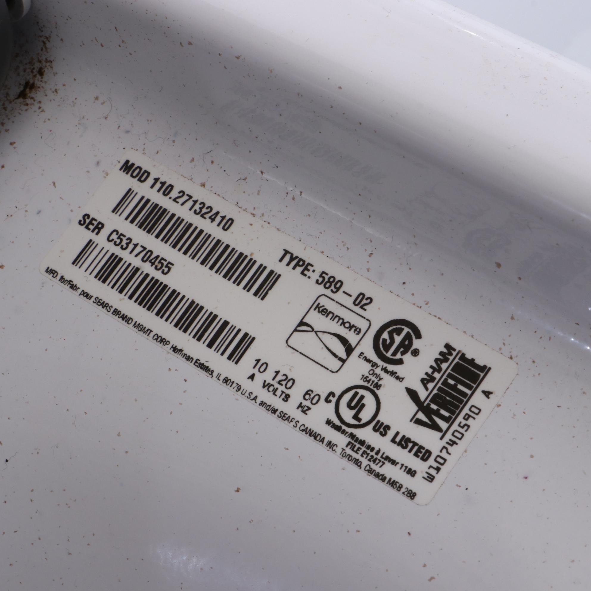 Kenmore Series 600S Washer and Dryer EBTH