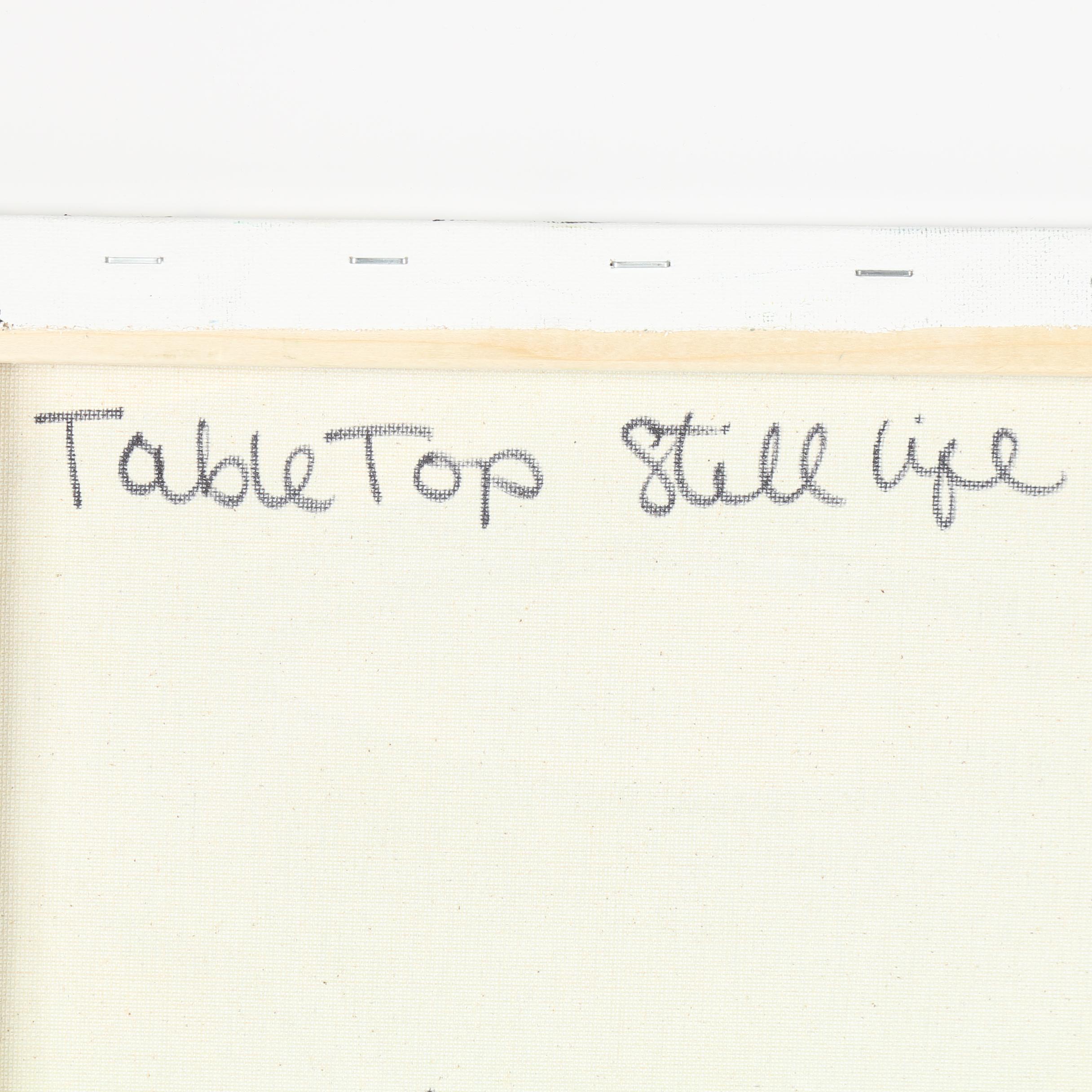 Jose Trujillo Oil Painting “Table Top Still Life” EBTH