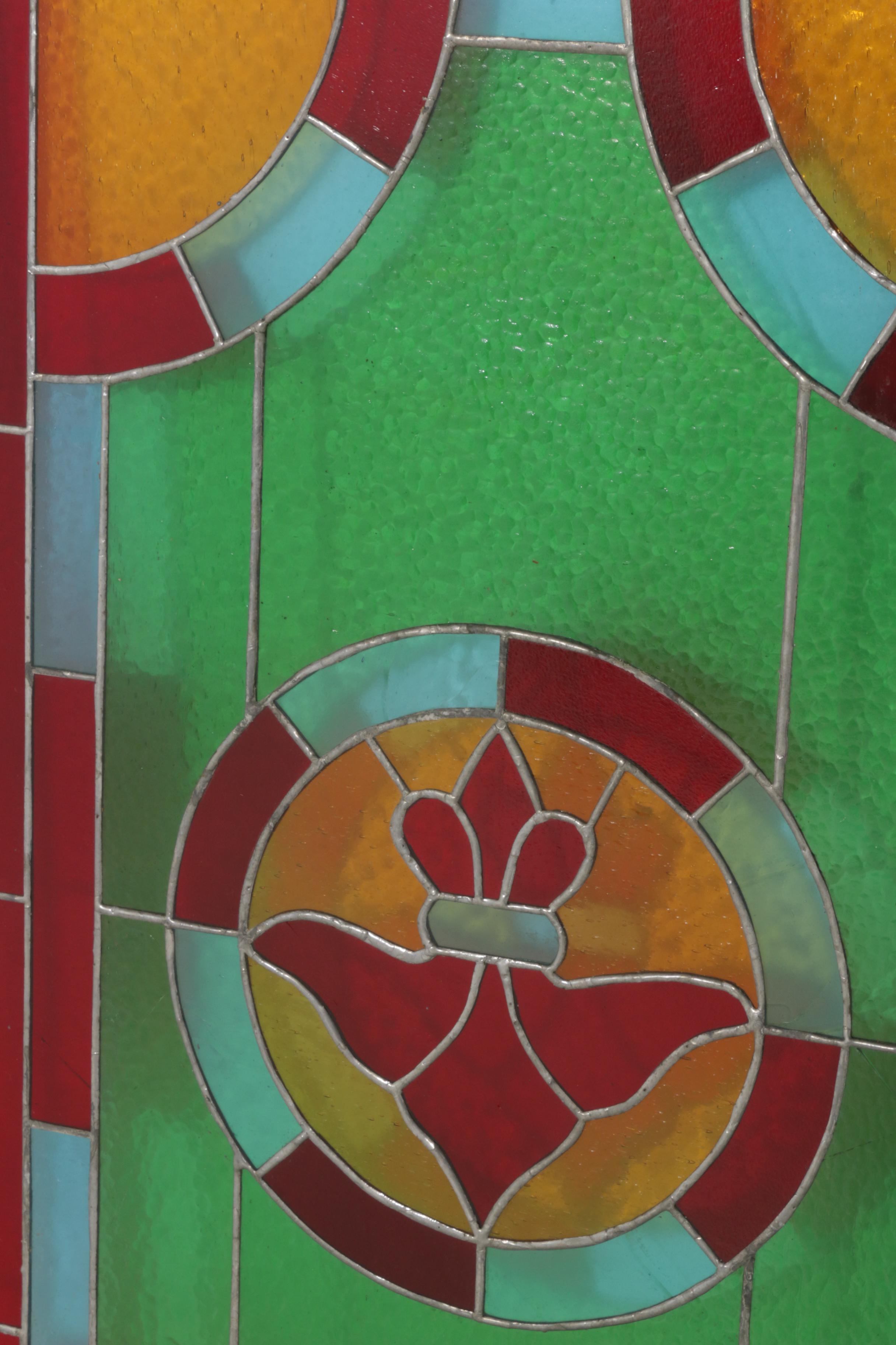 Large Stained Glass Window Wall Decor EBTH