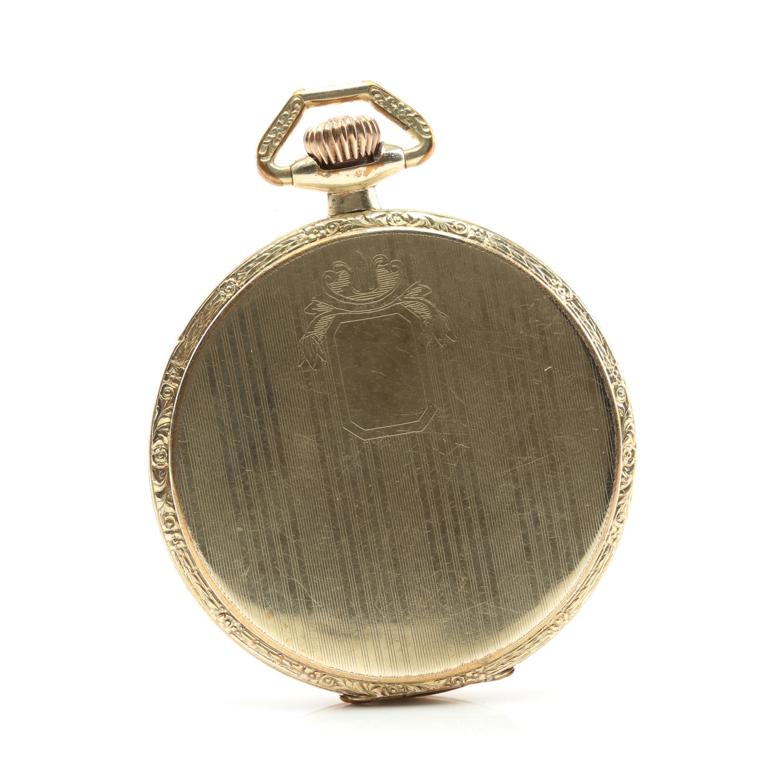 Bulova Gold Plated Pocket Watch EBTH