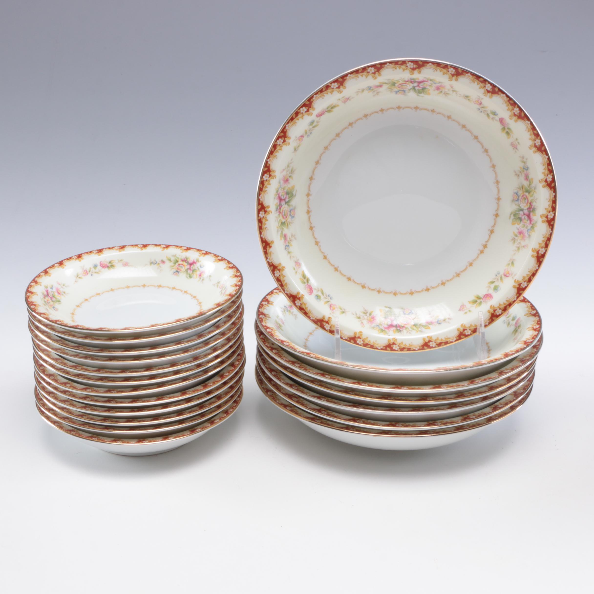 Royal Embassy "Austin" Porcelain Dinnerware, MidCentury EBTH