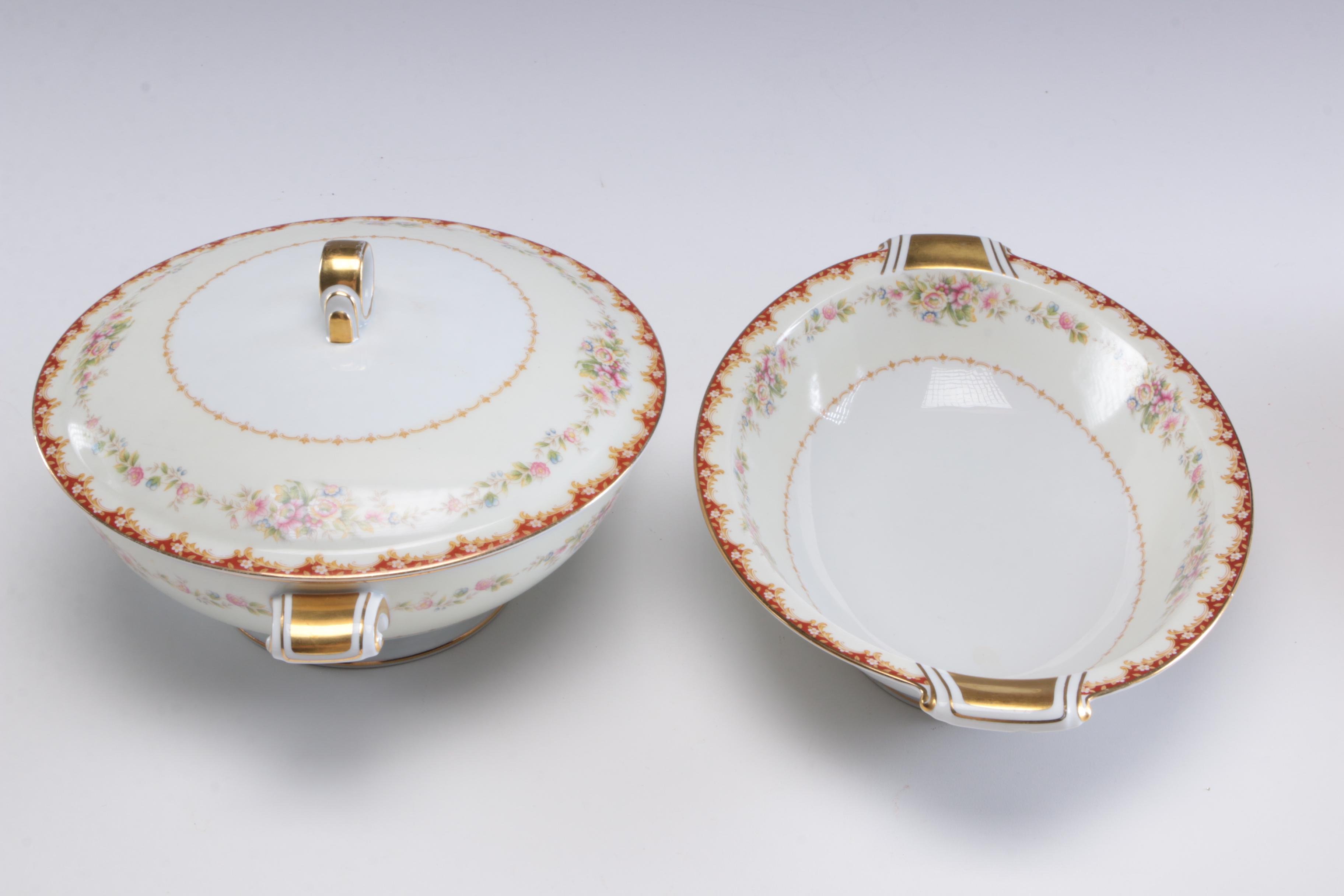 Royal Embassy "Austin" Porcelain Dinnerware, MidCentury EBTH