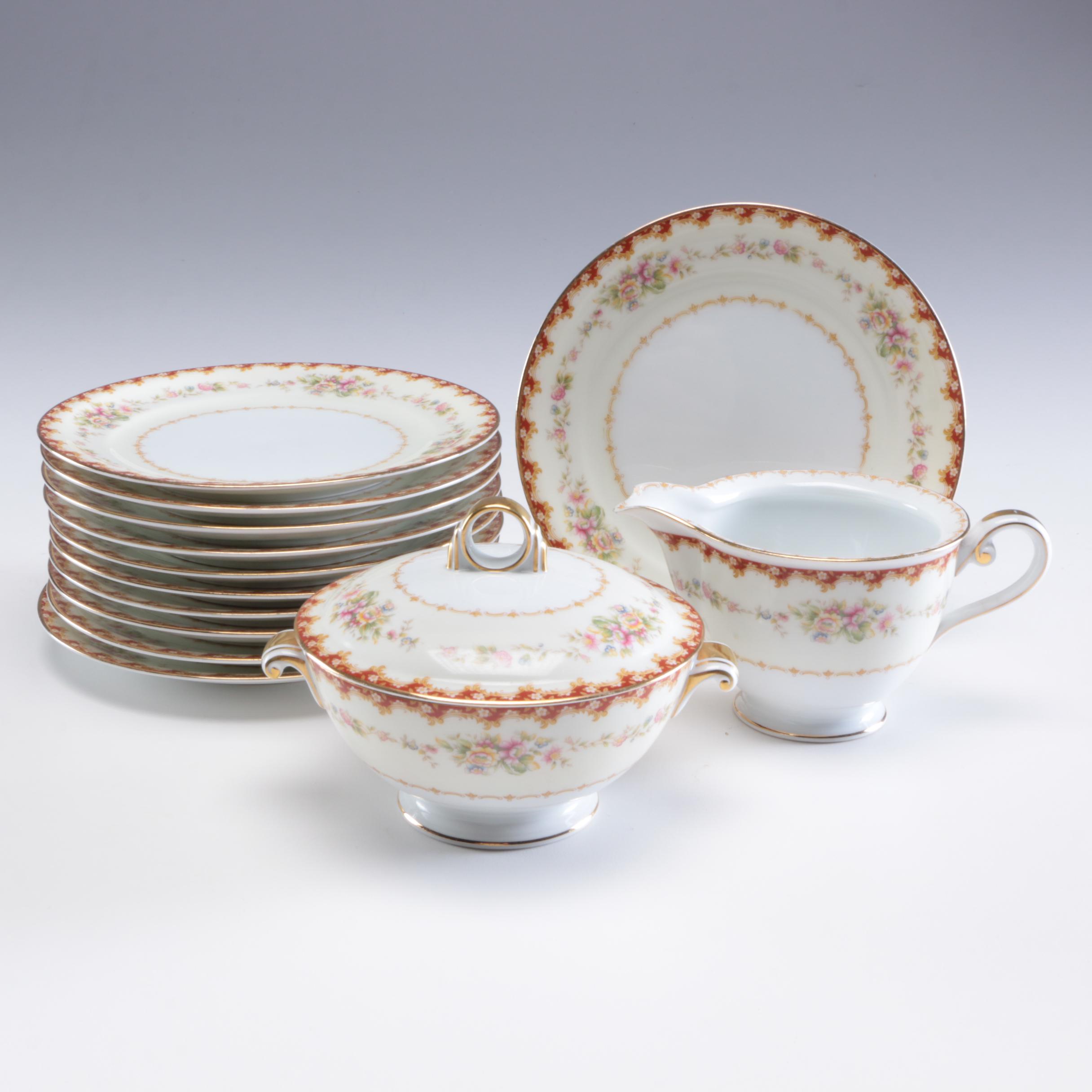Royal Embassy "Austin" Porcelain Dinnerware, MidCentury EBTH