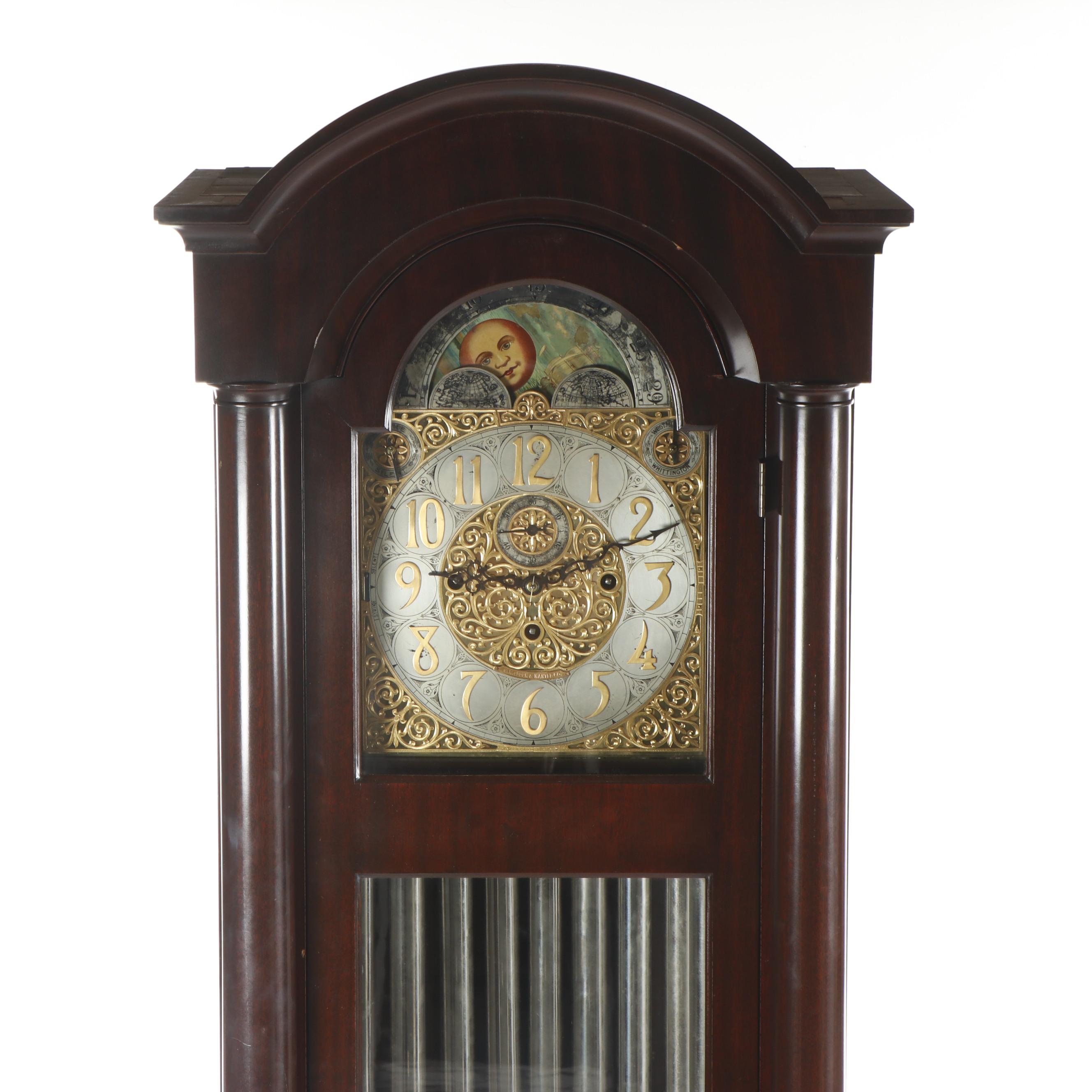 Grand Rapids Clock & Mantel Co. Grandfather Clock, Early 20th Century