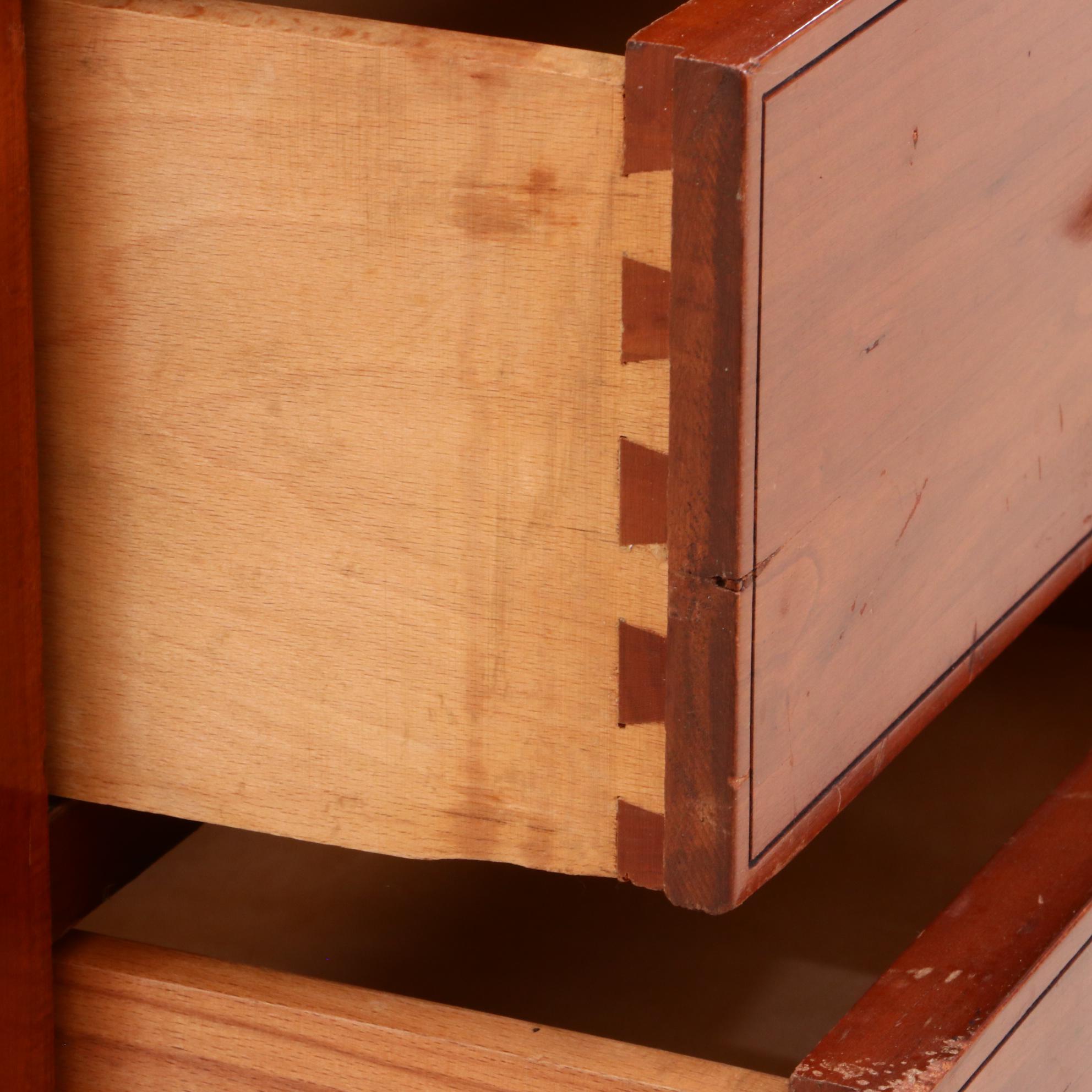 Willett Federal Style Cherry Nightstand, Mid Century EBTH