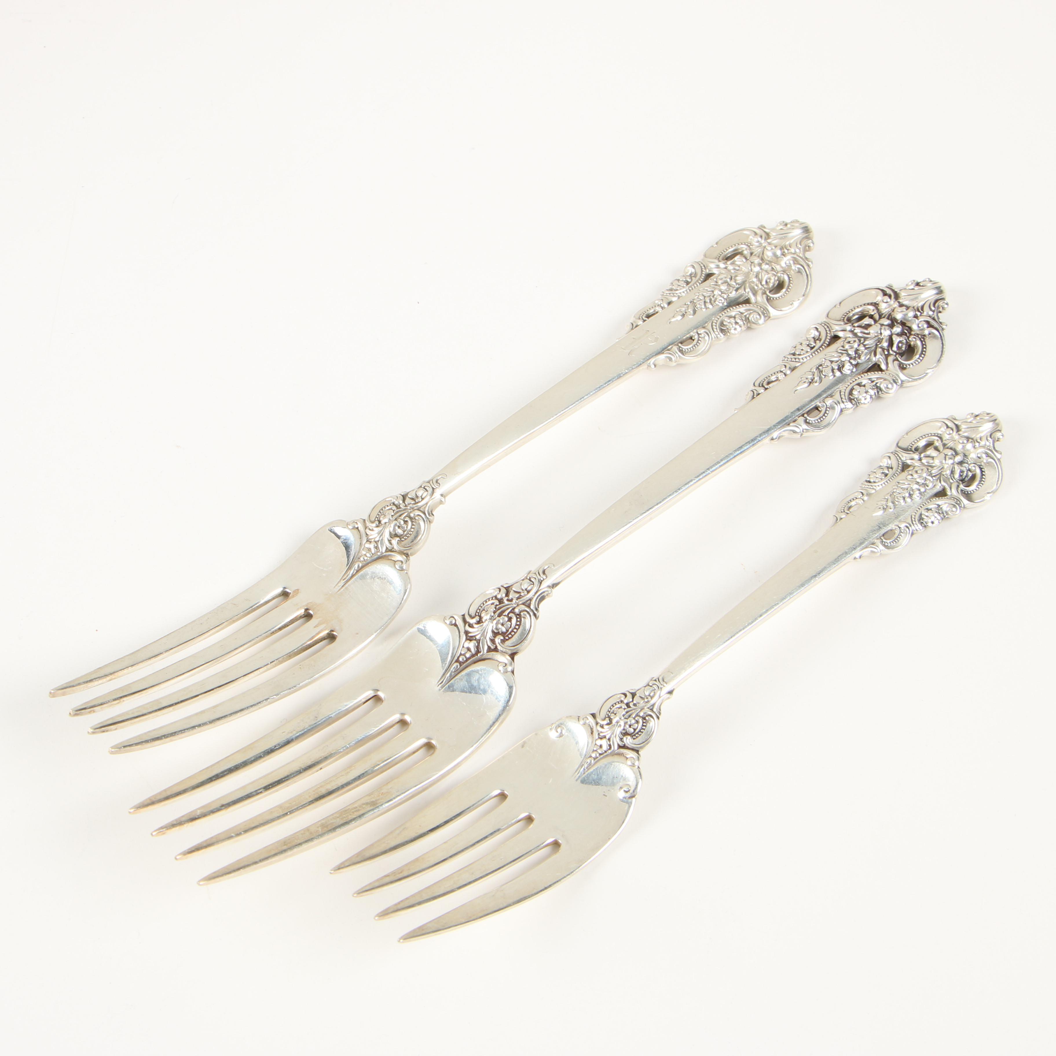 wallace-sterling-silver-grand-baroque-flatware-mid-century-ebth