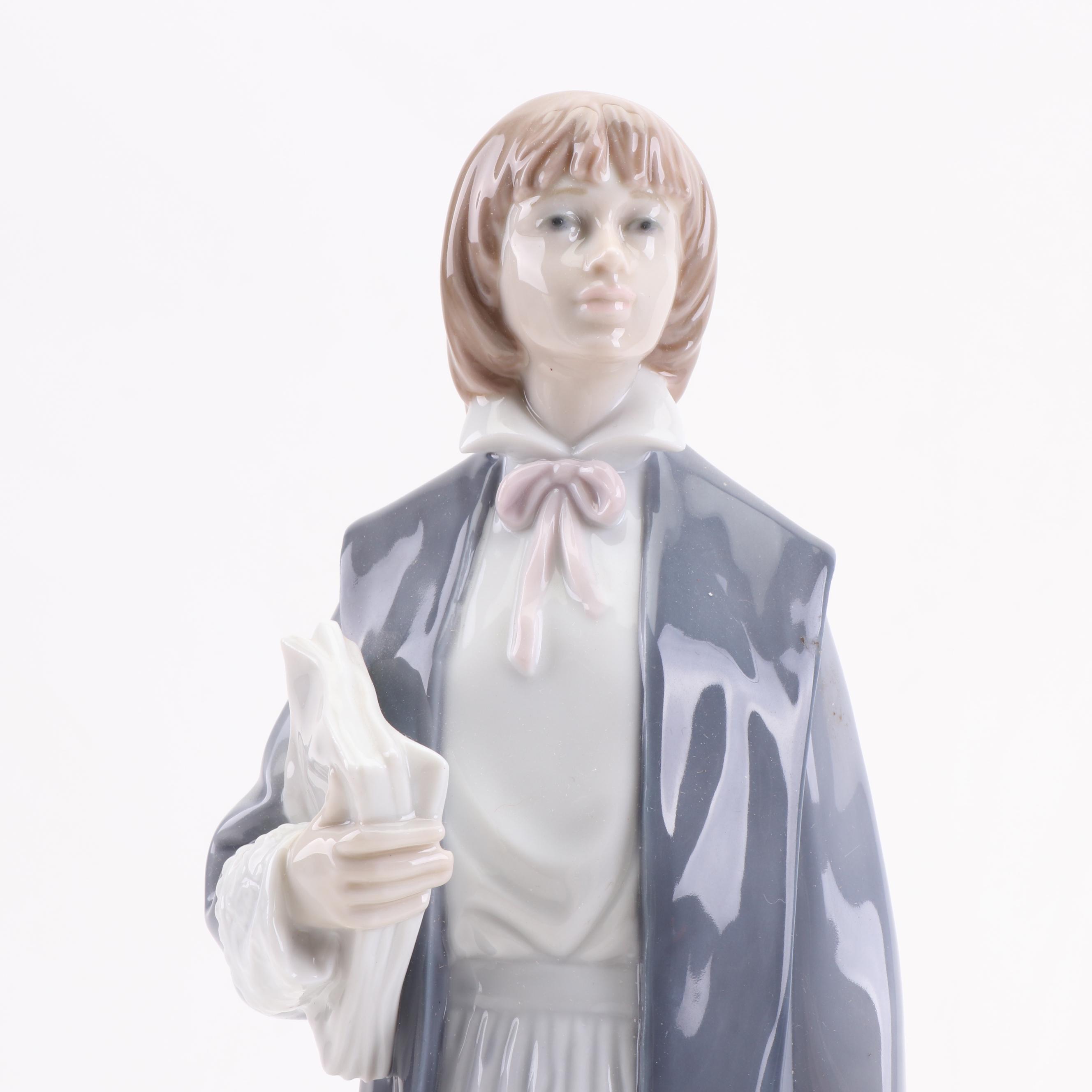 Lladro "Female Attorney" Porcelain Figurine EBTH