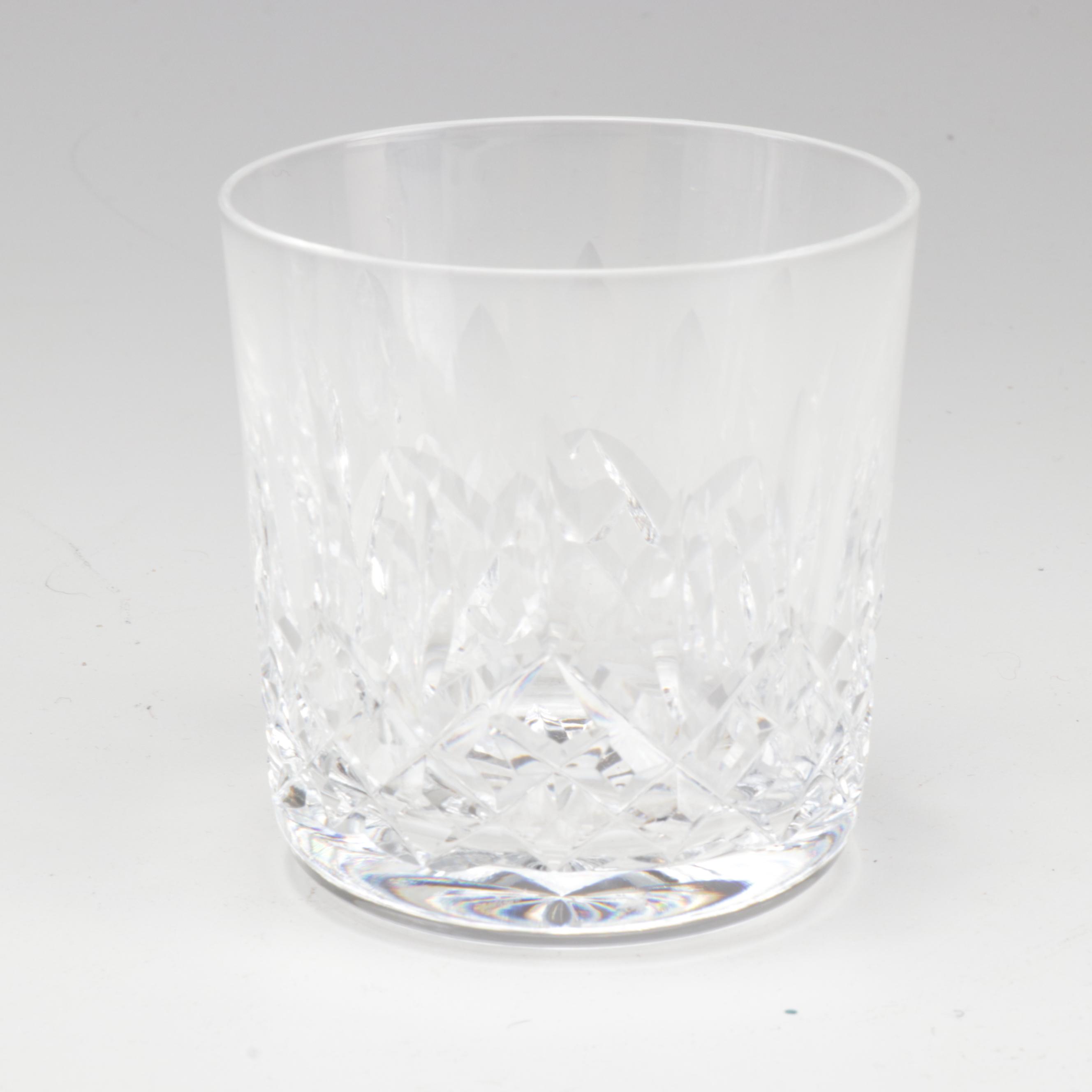 Waterford "Lismore" Old Fashioned Crystal Glasses EBTH