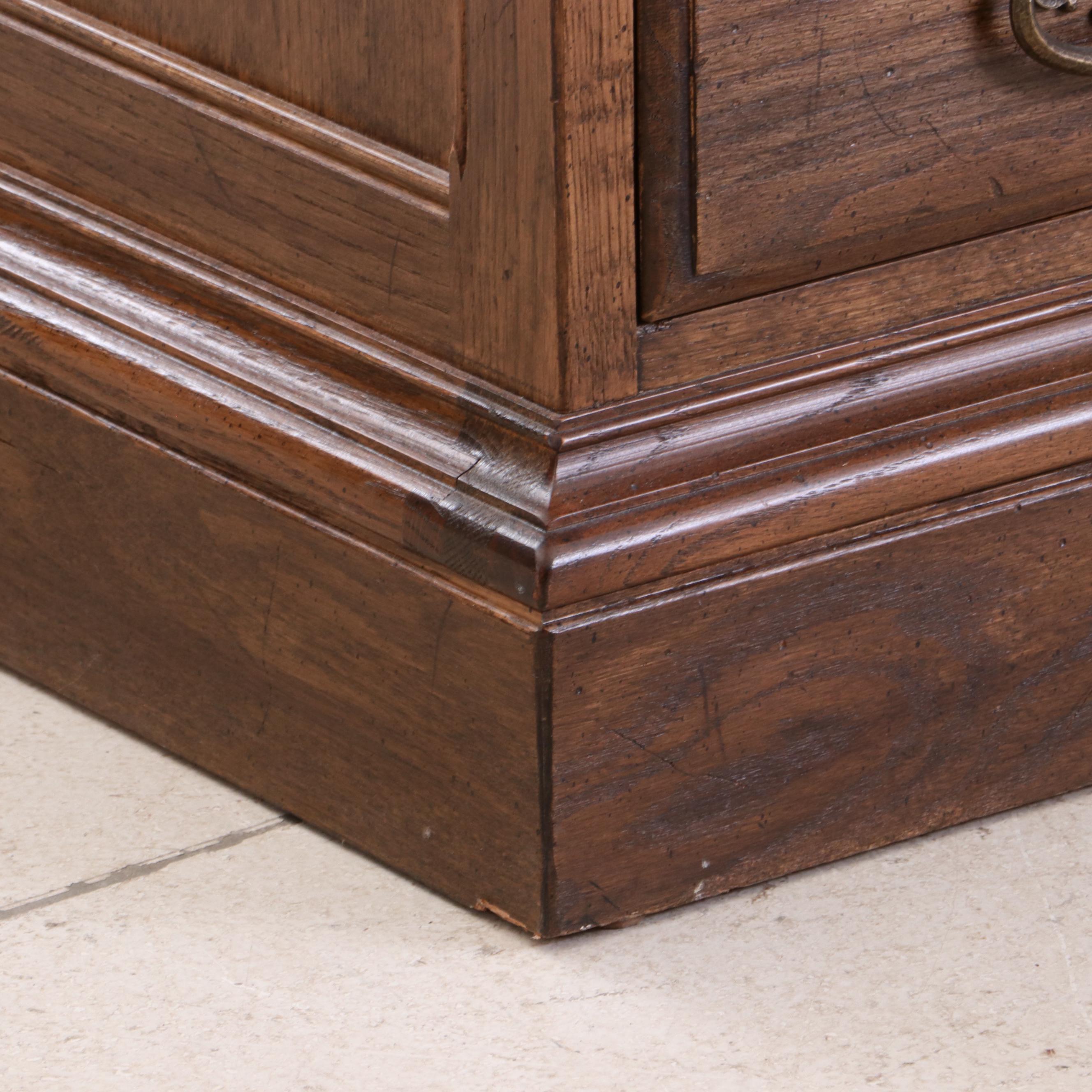 Ethan Allen Oak RollTop Desk, Late 20th Century EBTH