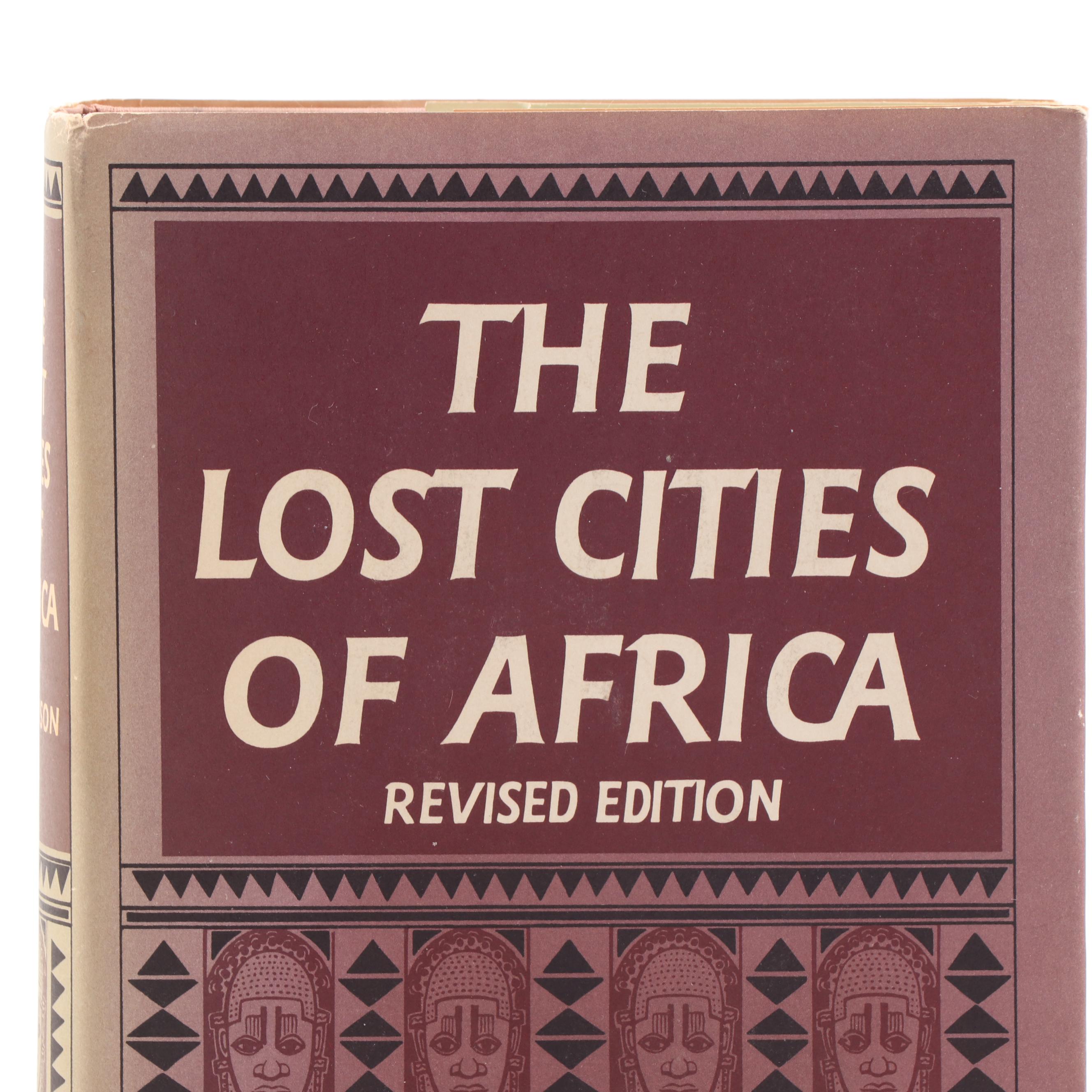 1970 "The Lost Cities of Africa" by Basil Davidson EBTH