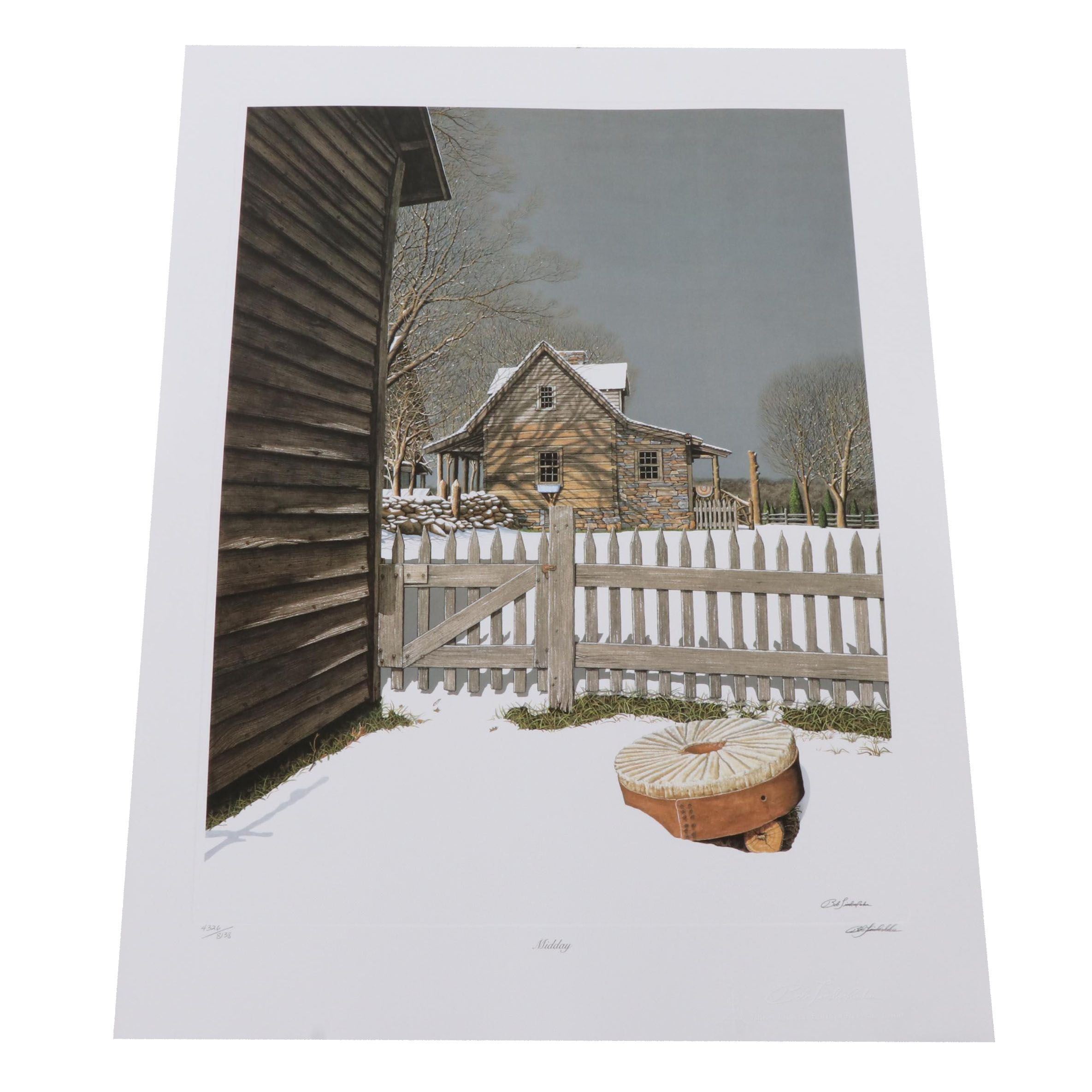 Bob Timberlake Offset Lithograph "Midday" EBTH
