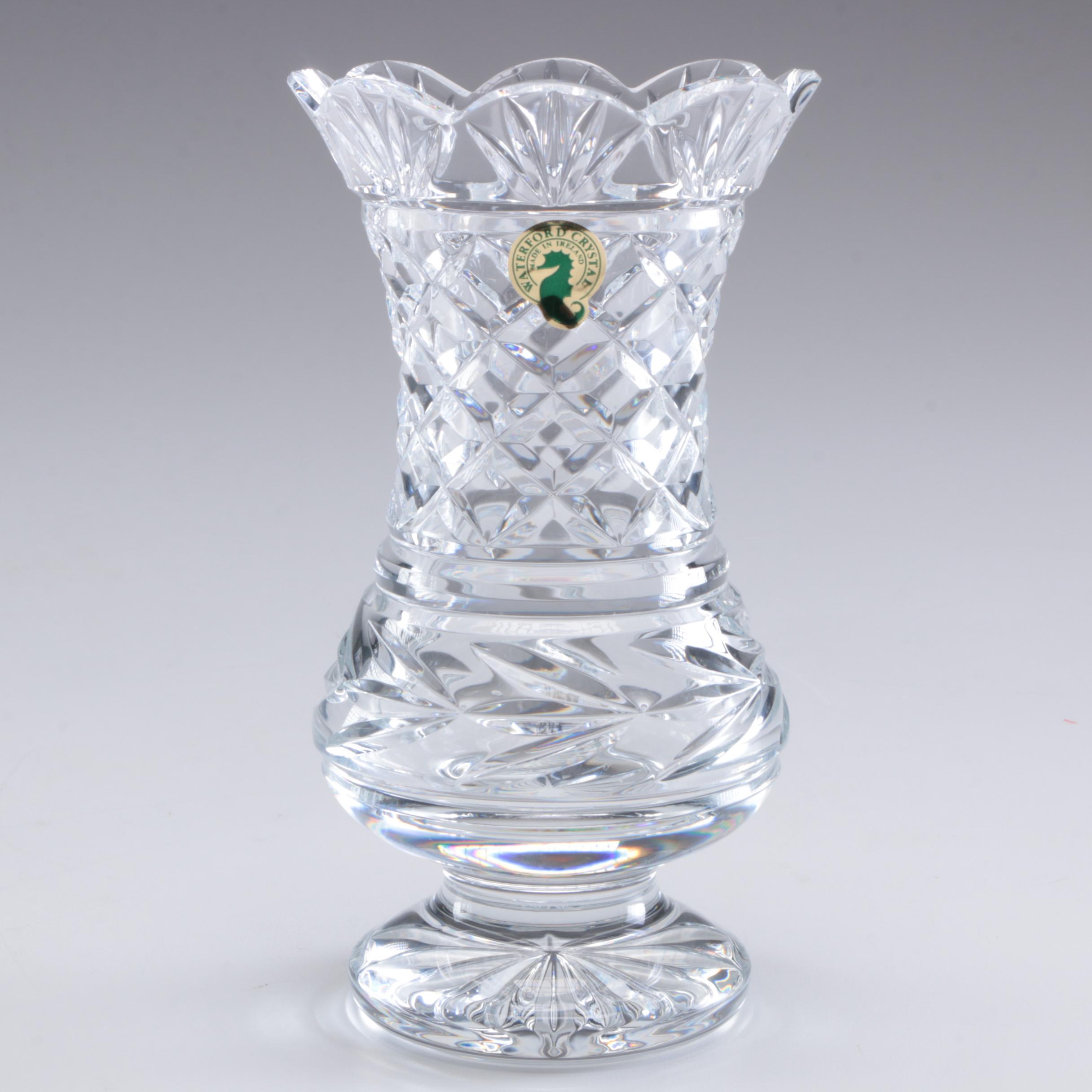 Waterford Crystal "Balmoral" Vase and Other Waterford Vases EBTH