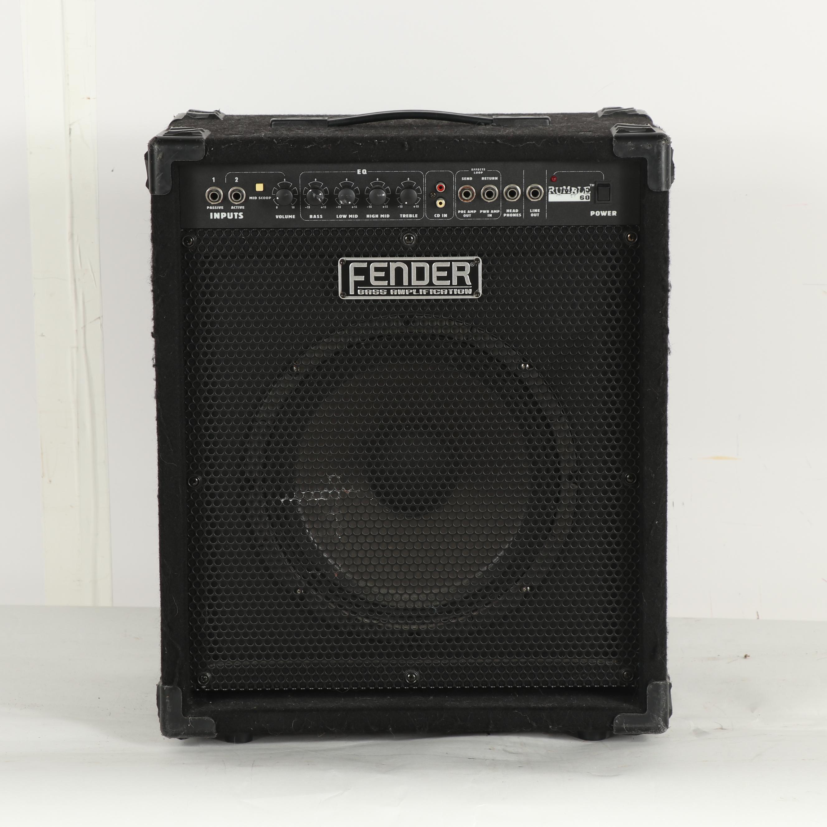 Fender Rumble 60 Bass Combo Amplifier EBTH