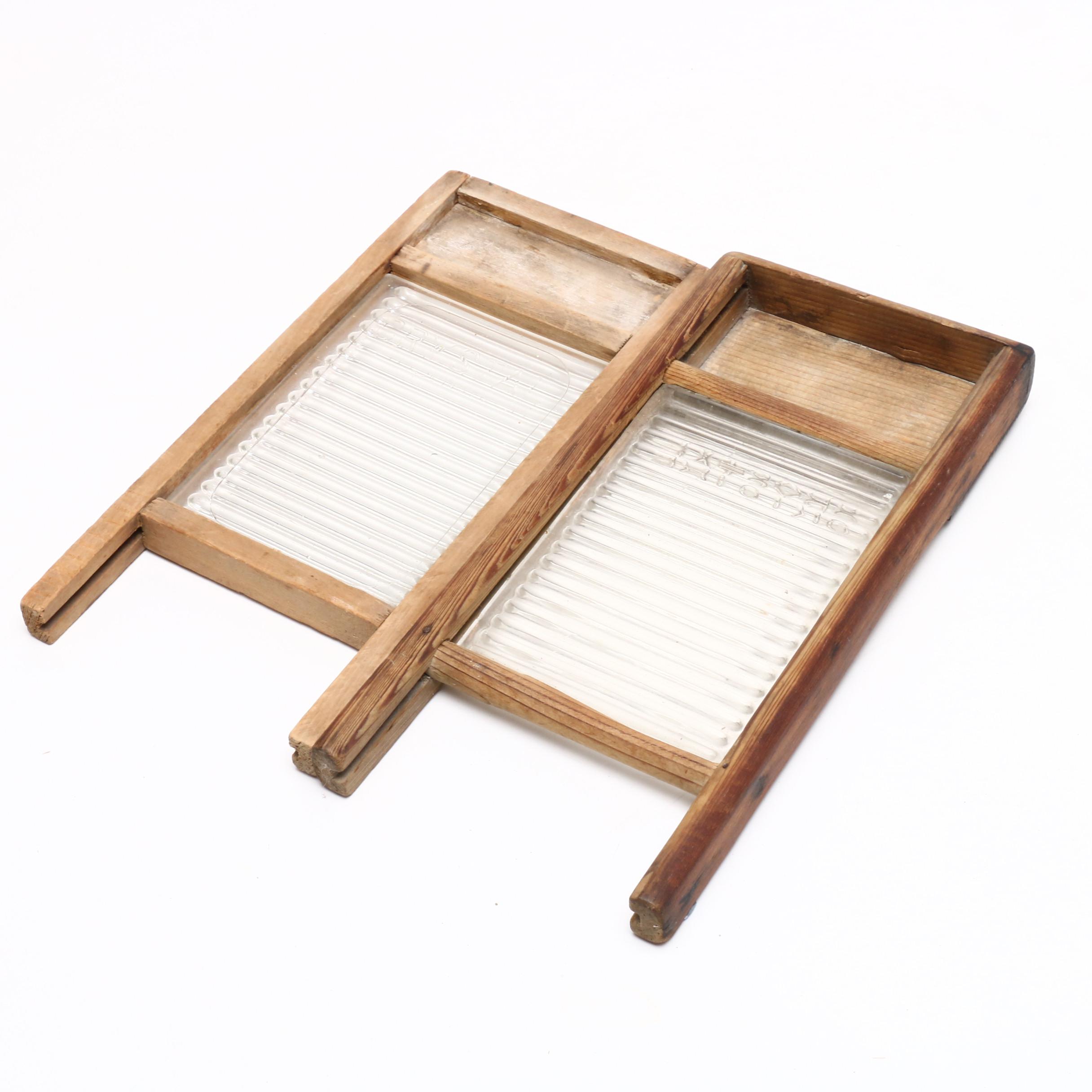 National Washboard Co. Tin, Glass and Wooden Washboards EBTH