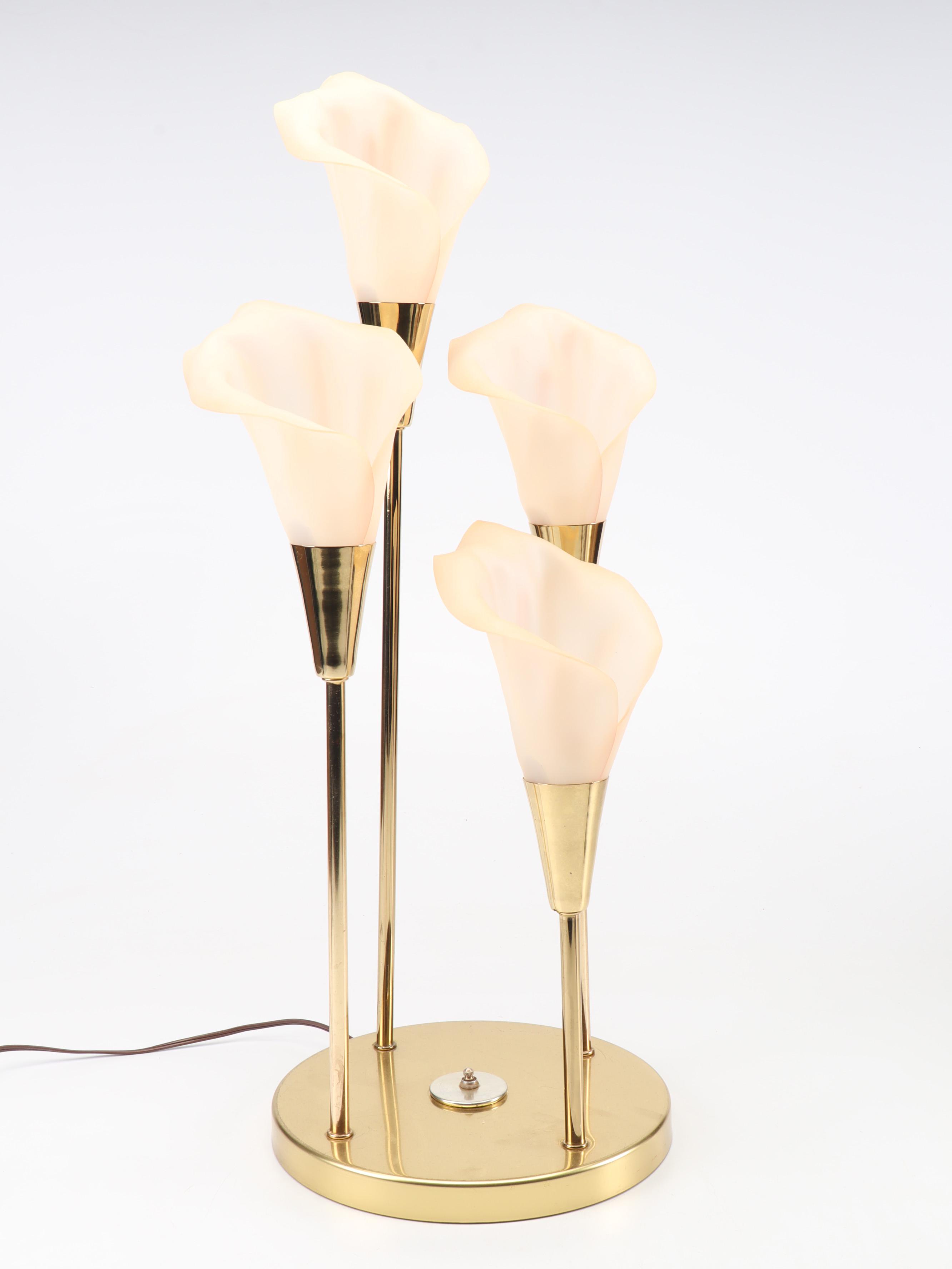 Harris Industries Calla Lily Table Lamp EBTH
