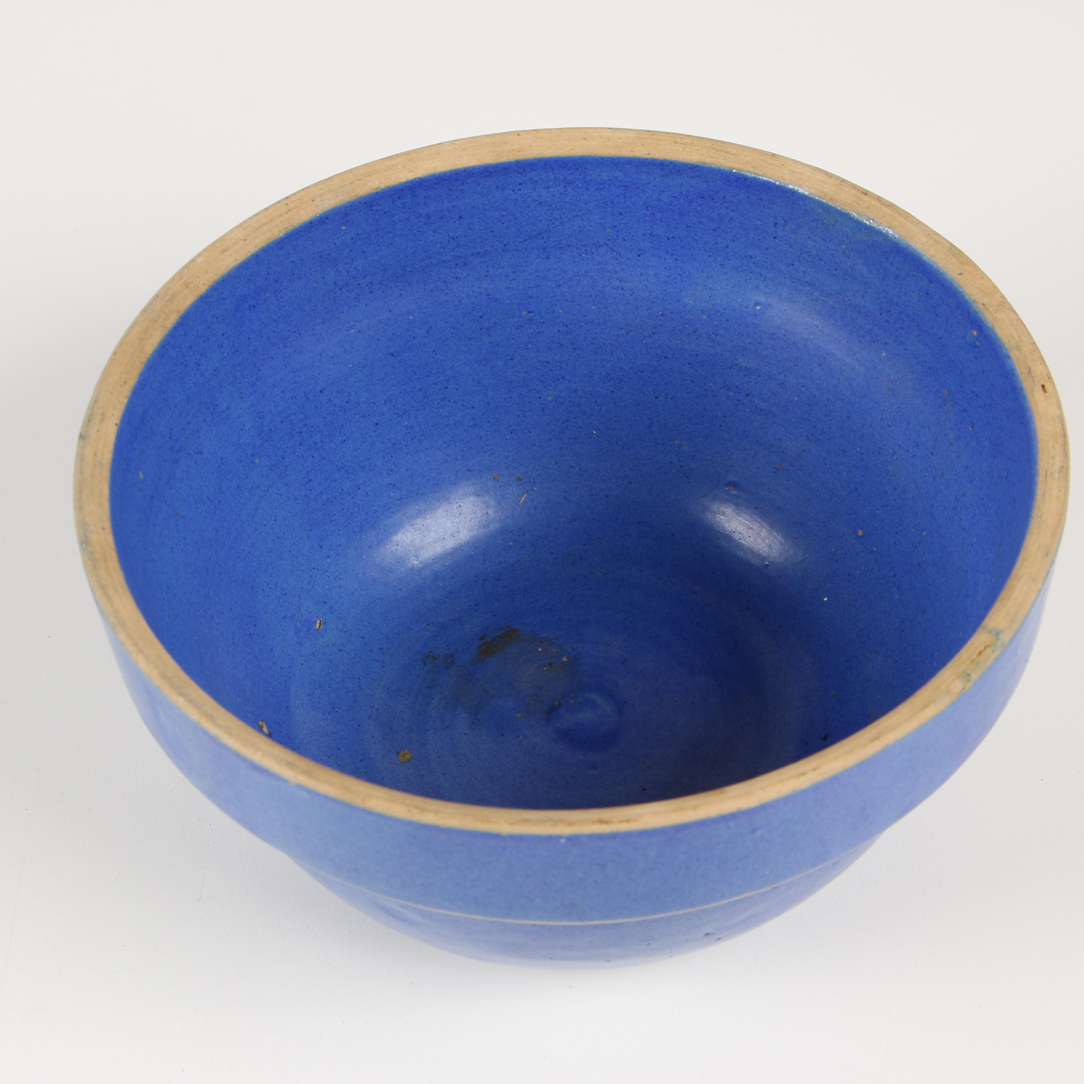 Salt Glazed Stoneware Mixing Bowls, Early 20th Century EBTH