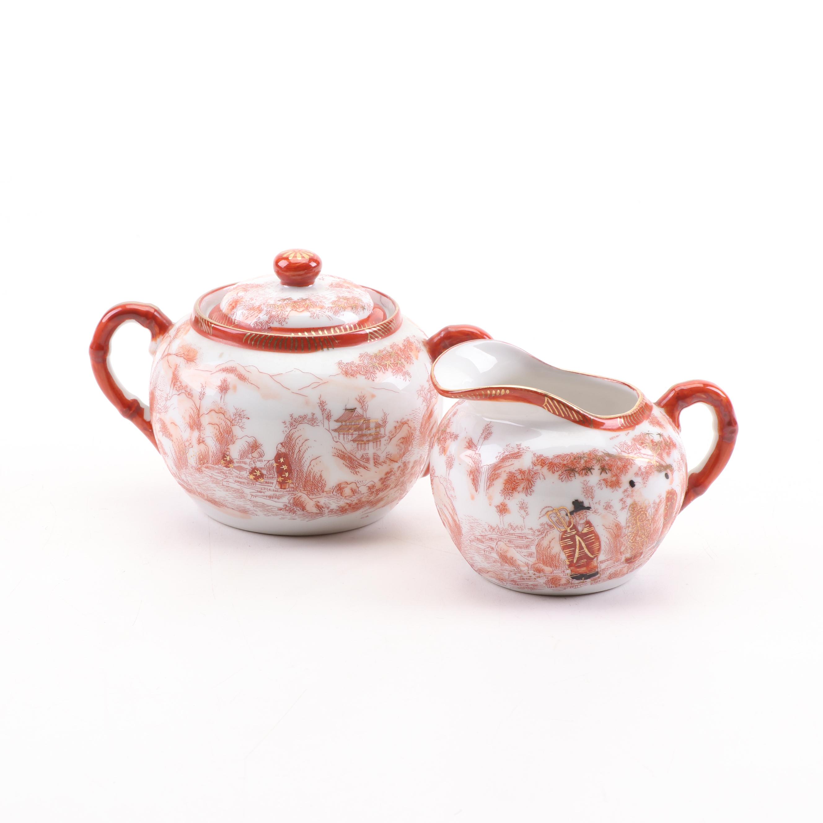 Roxy HandPainted Japanese Porcelain Tea Set EBTH