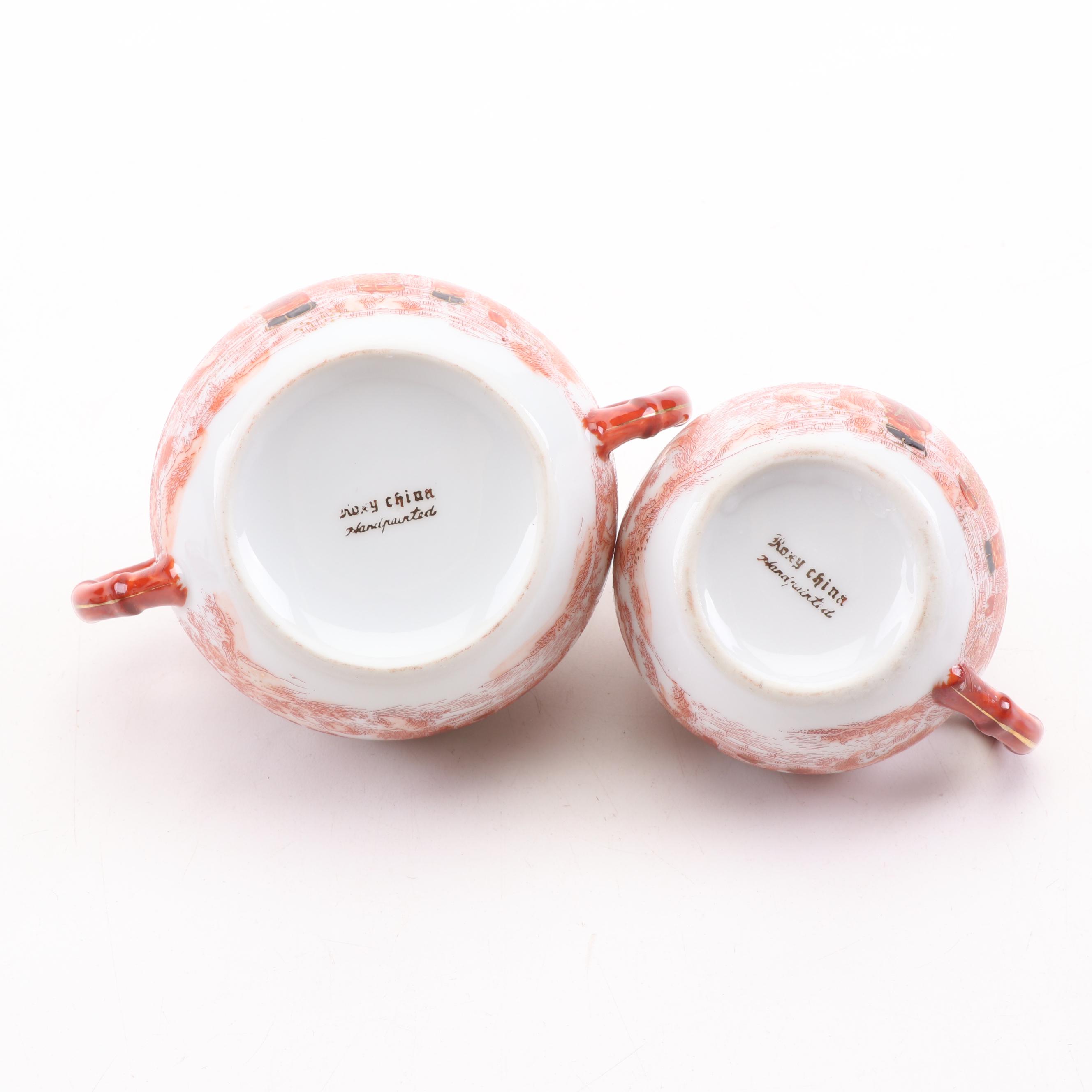 Roxy HandPainted Japanese Porcelain Tea Set EBTH