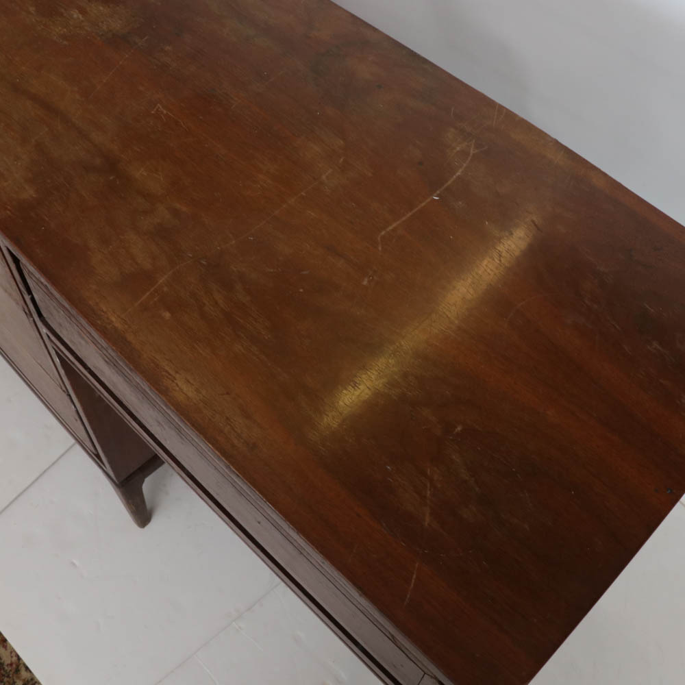 KentCoffey Wood Desk, MidCentury EBTH