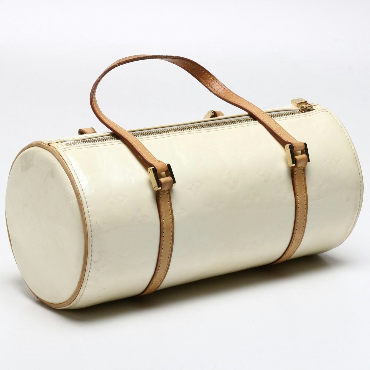 Louis Vuitton Perle Monogram Vernis Leather Bedford Barrel Bag | EBTH