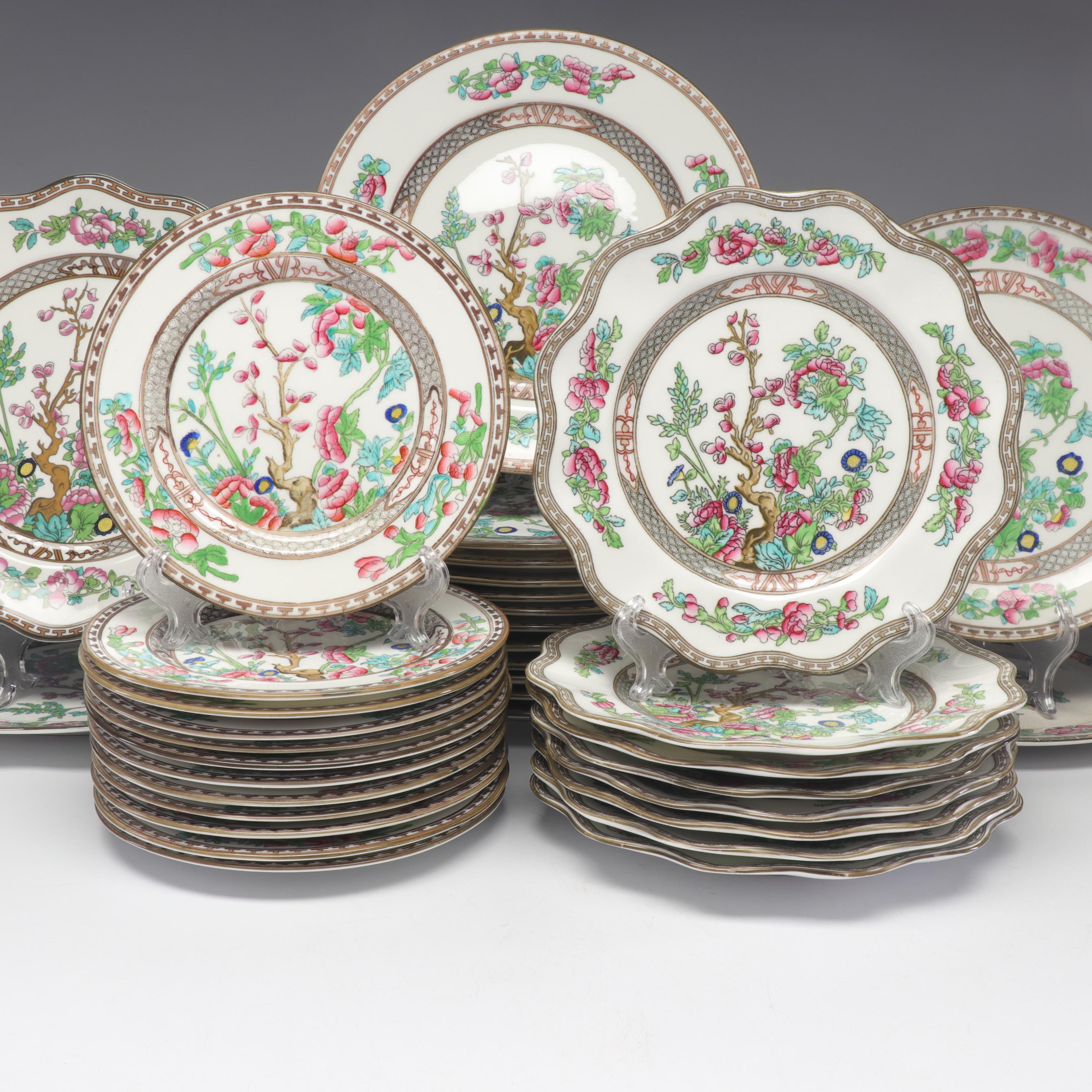 Coalport "The Indian Tree" Bone China Dinnerware EBTH