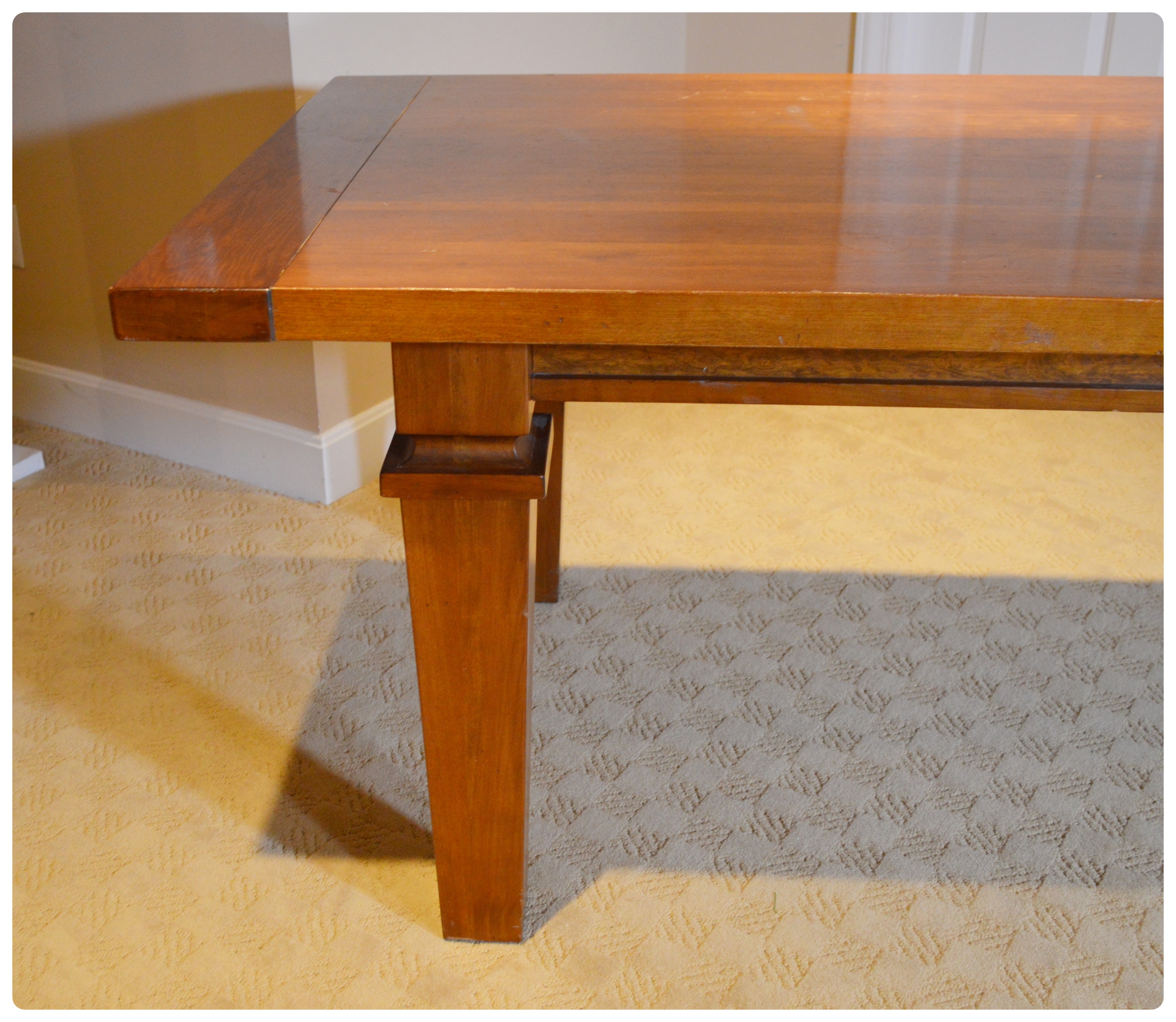 Andes International Inc., CherrywoodStained Dining Table EBTH