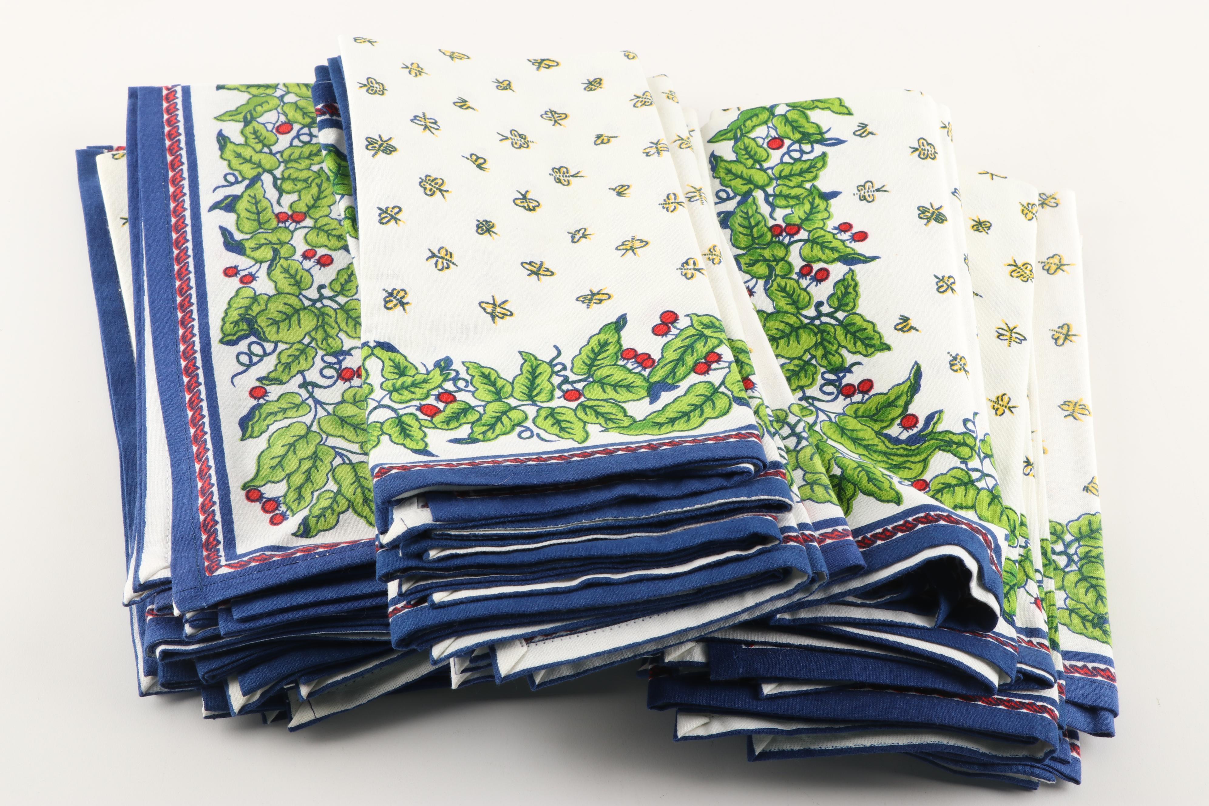 WilliamsSonoma and Pomegranate Table Placemats EBTH